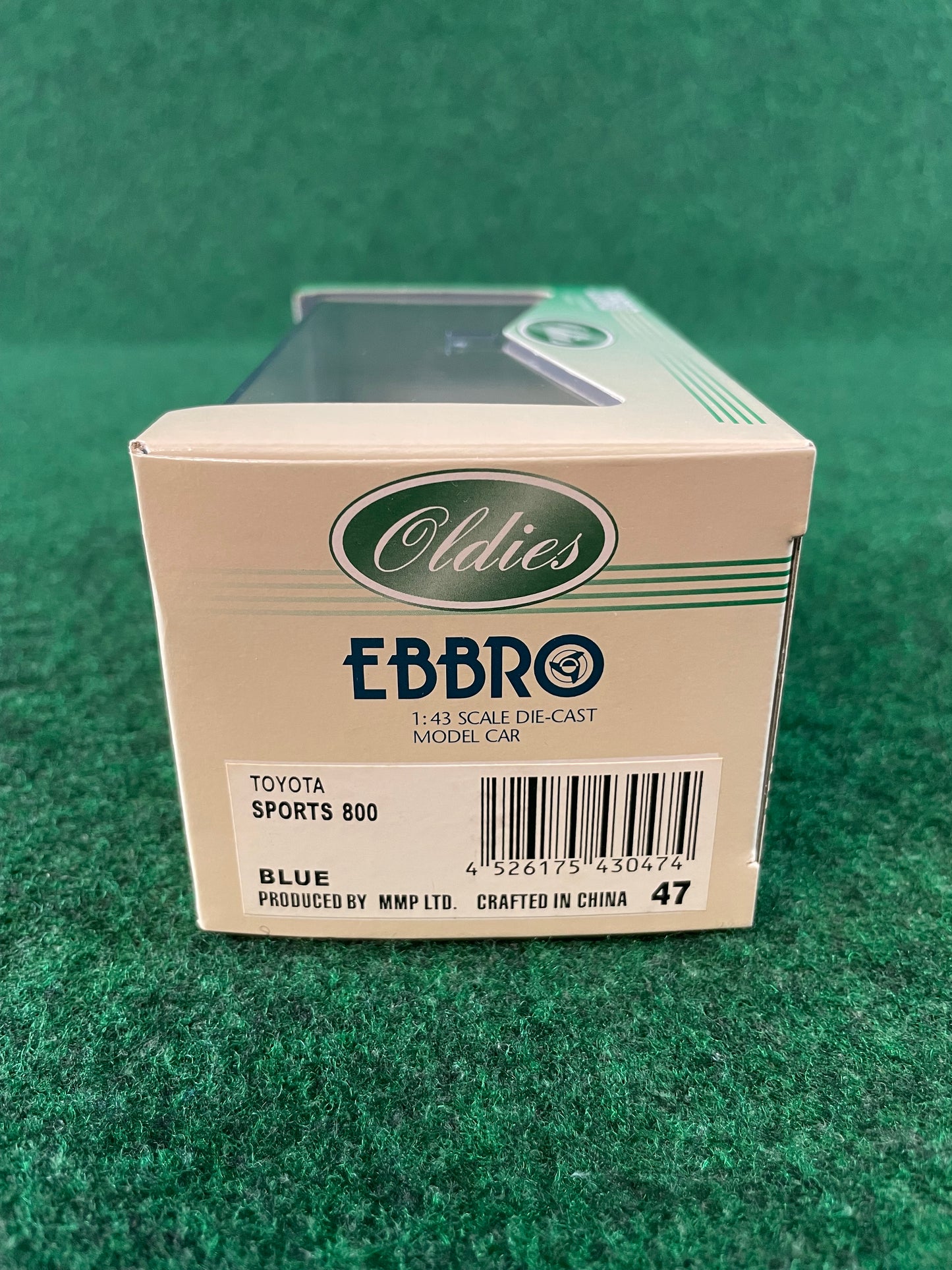 EBBRO - Toyota Sports 800 Lt. Blue 1/43 Scale Diecast