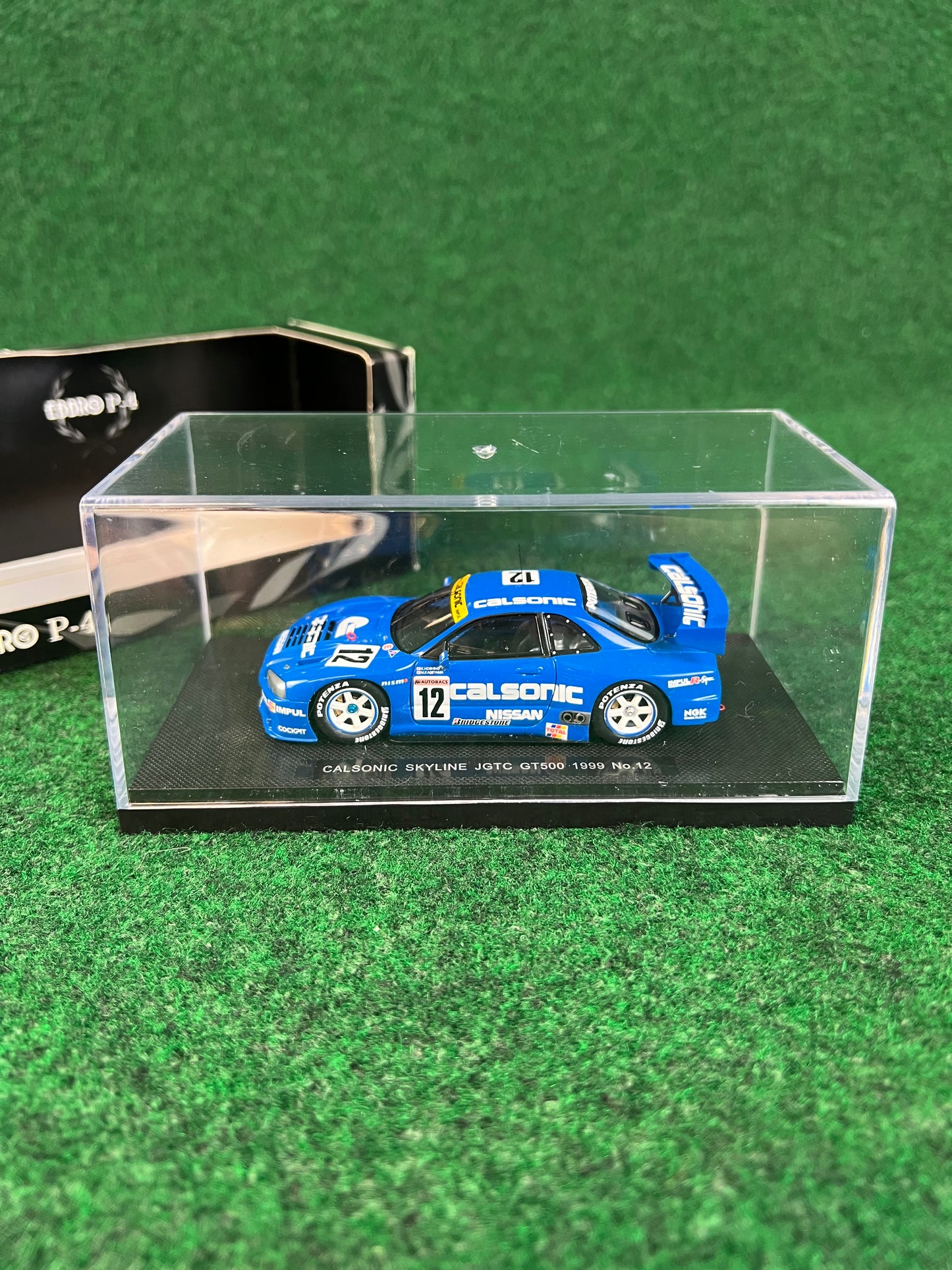 EBBRO P-4 - JGTC 1999 Calsonic Nissan Skyline R34 GTR 1/43 Scale Diecast