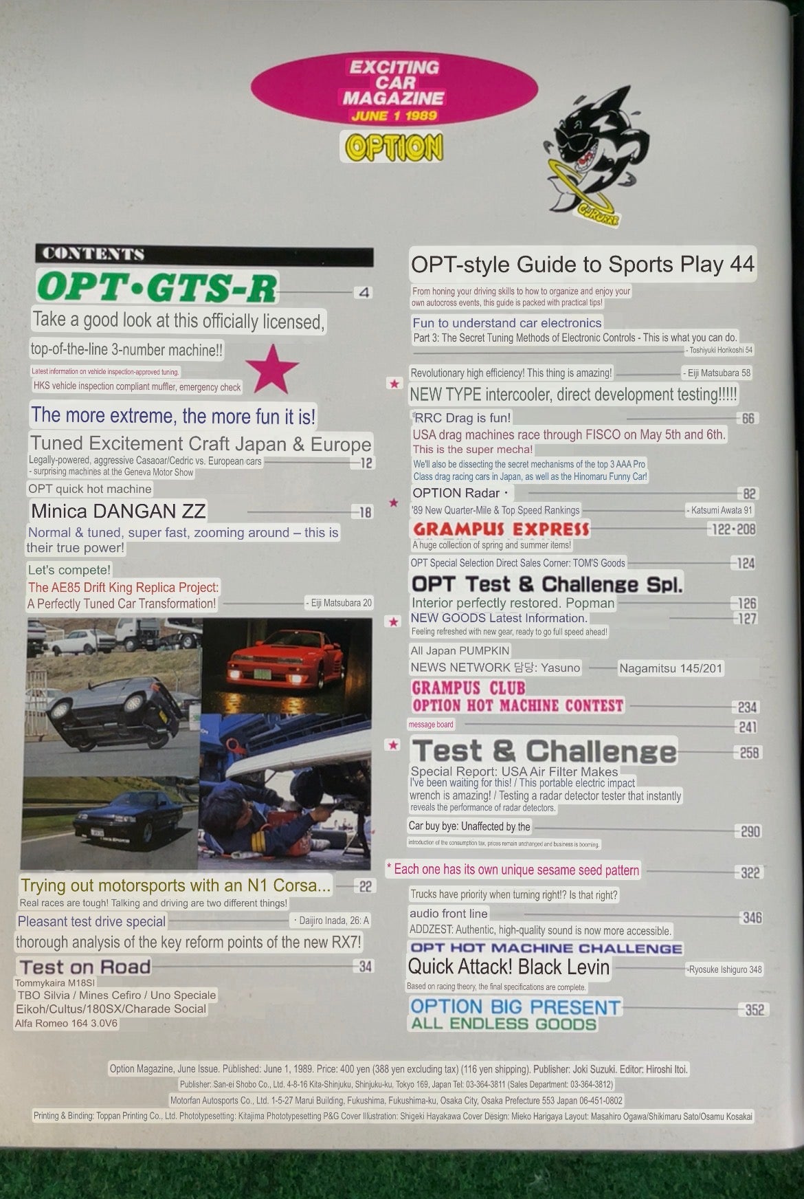 Option Magazine - June 1989