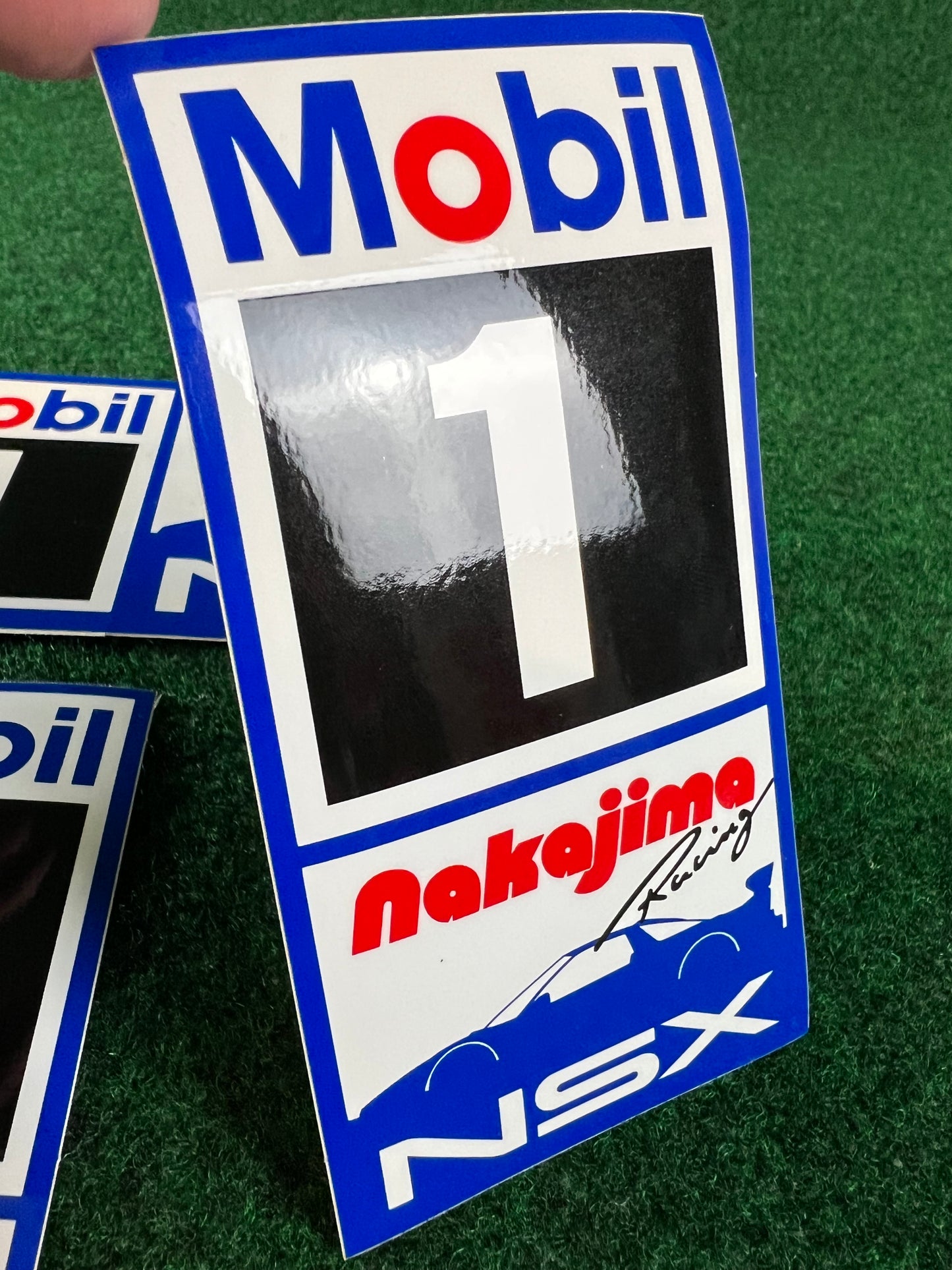 Mobil1 Nakajima Racing Honda NSX - JGTC Sticker Set