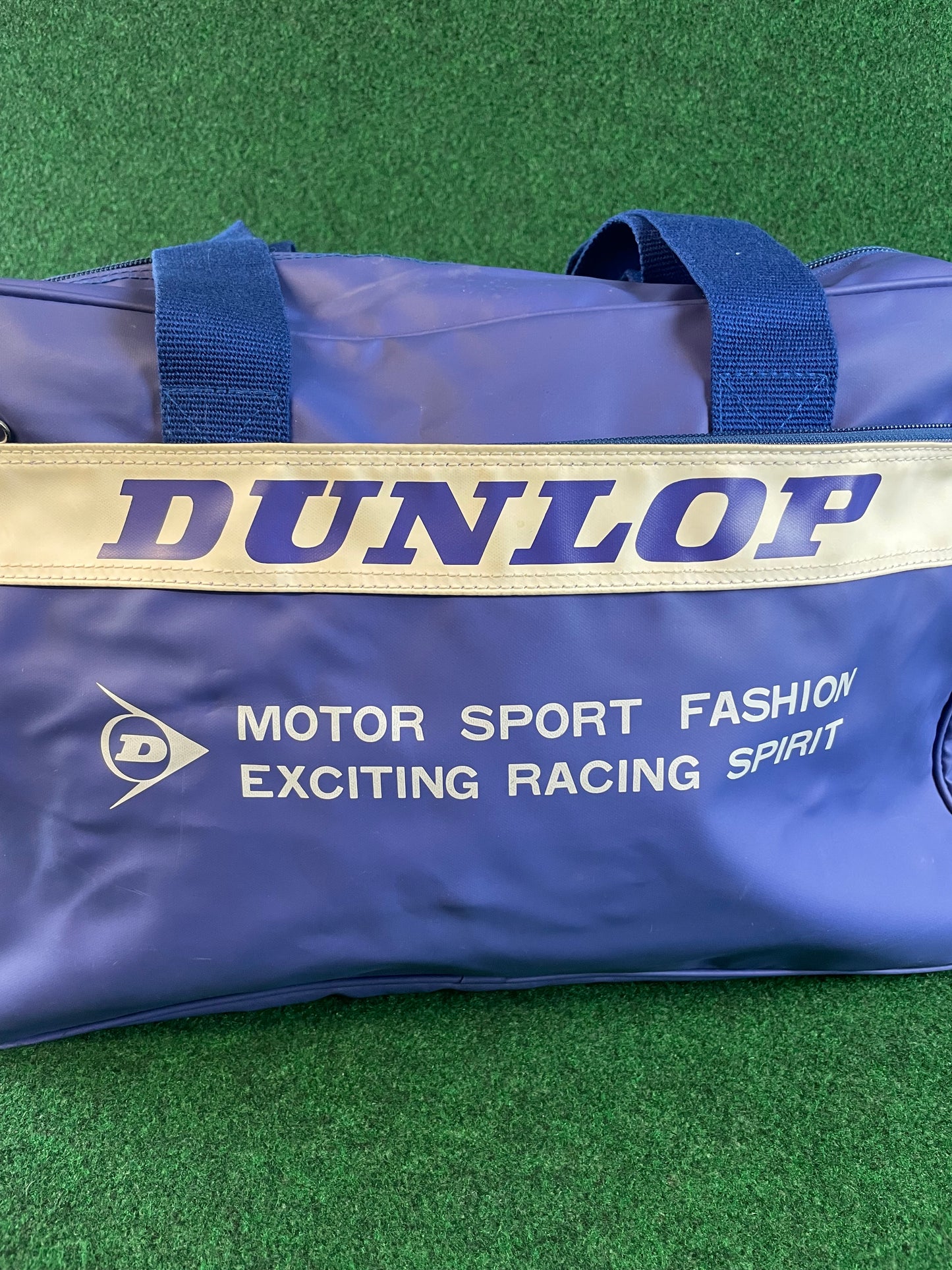 DUNLOP Motor Sport Fashion - Vintage Duffel Travel Bag