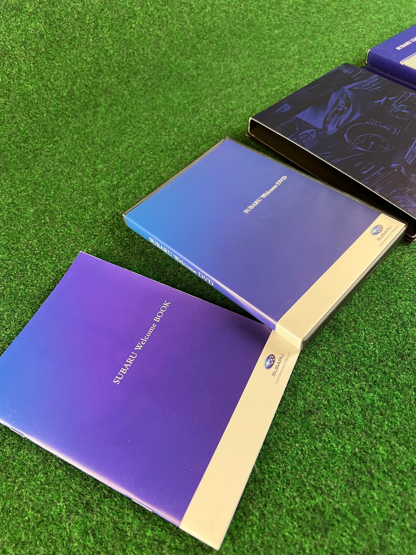 Misc. DVD - Subaru Welcome Box DVD and Emblem Collection Set