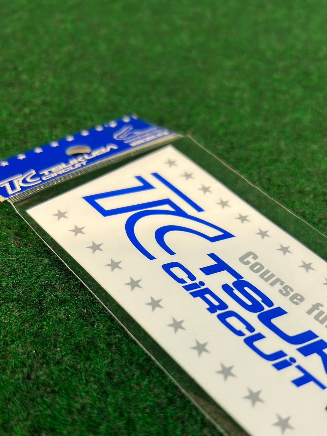 Tsukuba Circuit Official Goods/Classic Waterproof Sticker Font and Stars