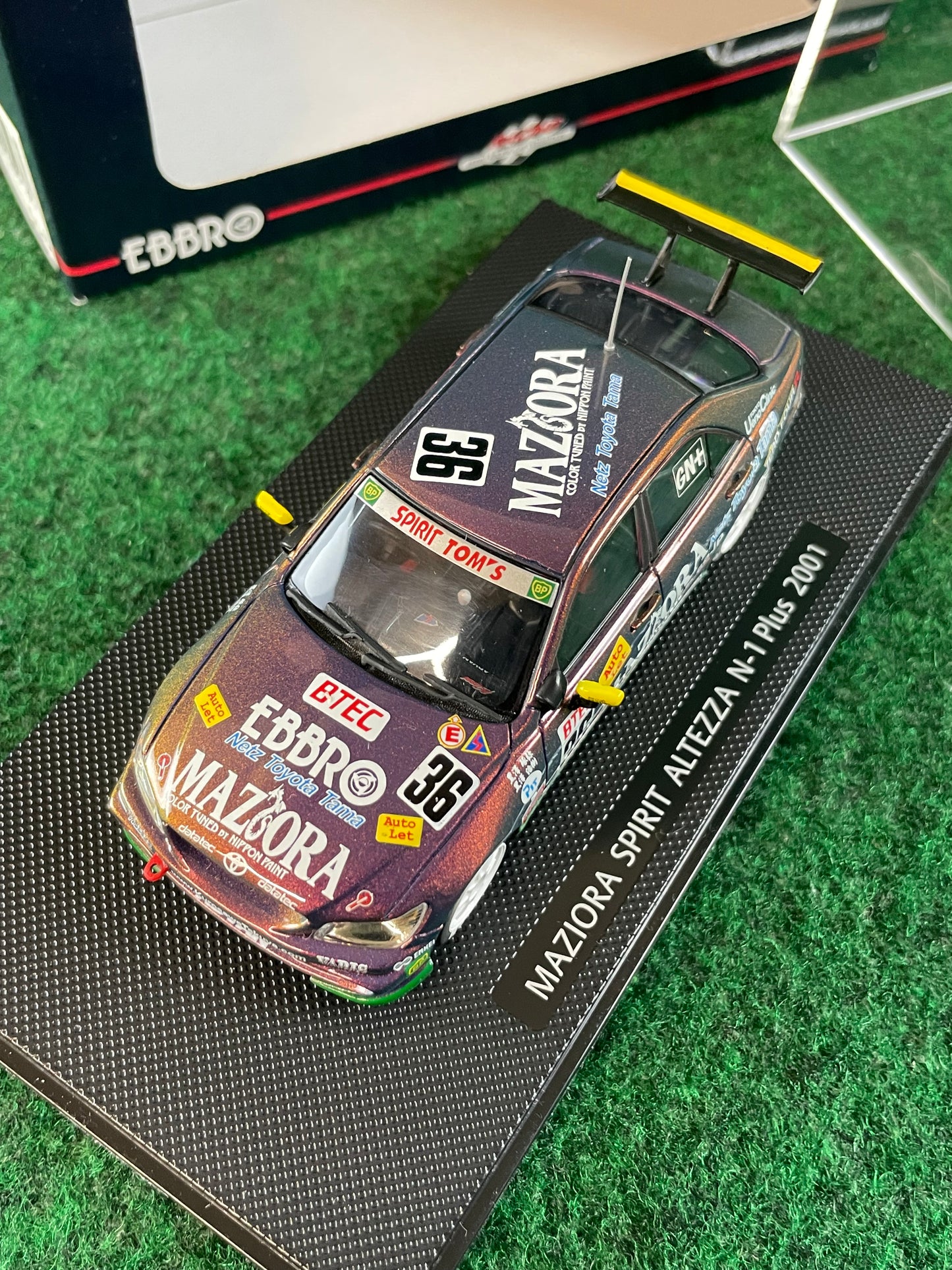 EBBRO Racing Collection - MAZIORA SPIRIT 2001 Toyota Altezza N-1 1/43 Scale Diecast