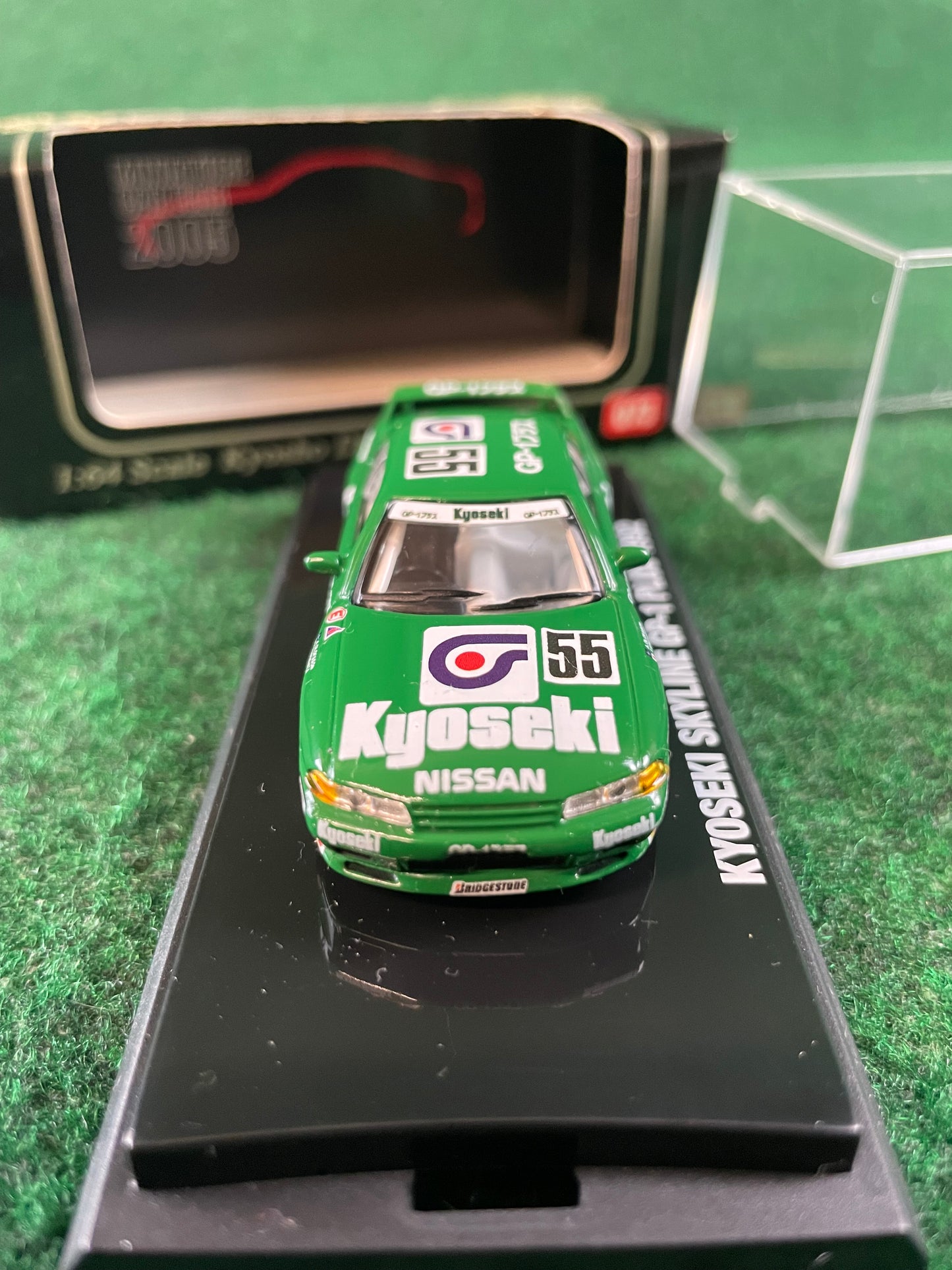 KYOSHO - Beads Collection 1992 & 1993 Kyoseki GP-1 Plus Nissan Skyline R32 GT-R 1/64 Scale Diecast Set