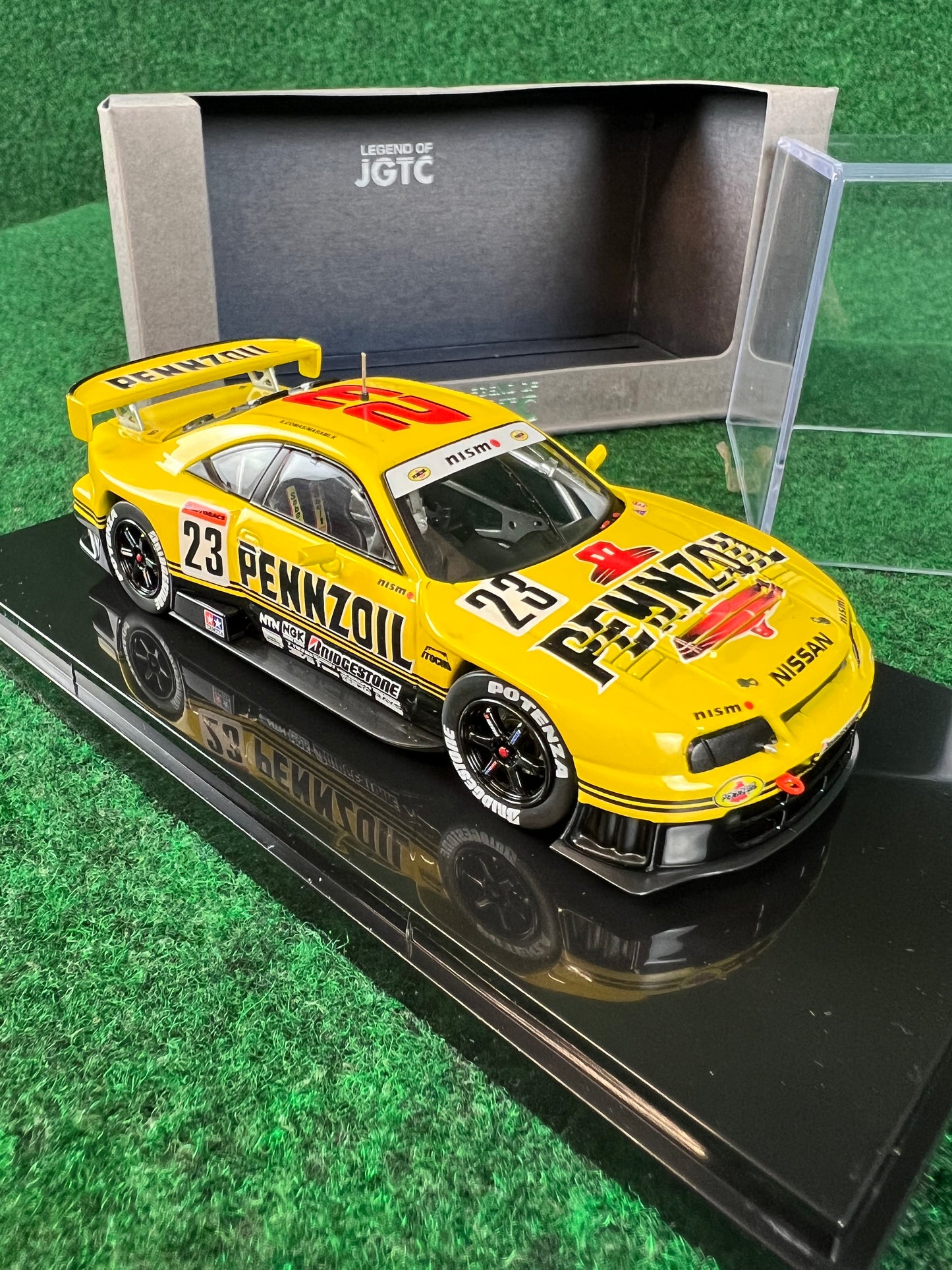 EBBRO Legends of JGTC - 1998 Pennzoil Nissan Skyline R33 GTR 1/43 Diecast