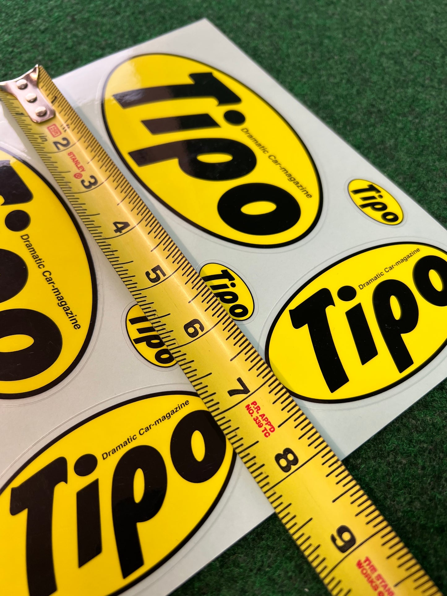 Tipo Logo Sticker Sheet Set