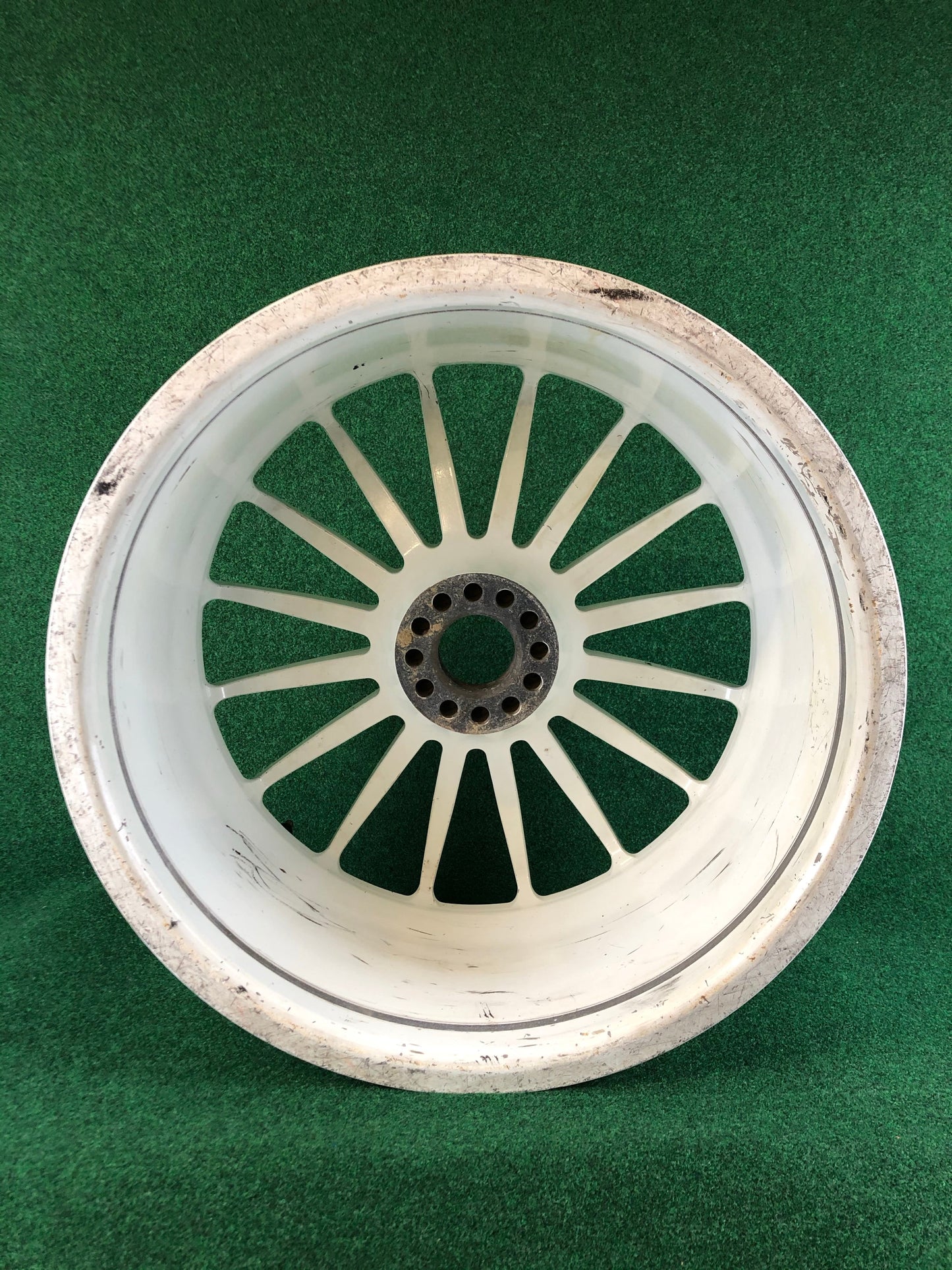 OZ Racing - JTCC Toyota Chaser/Corona Race Used Centerlock Wheel and Genuine OZ Racing Goods Set