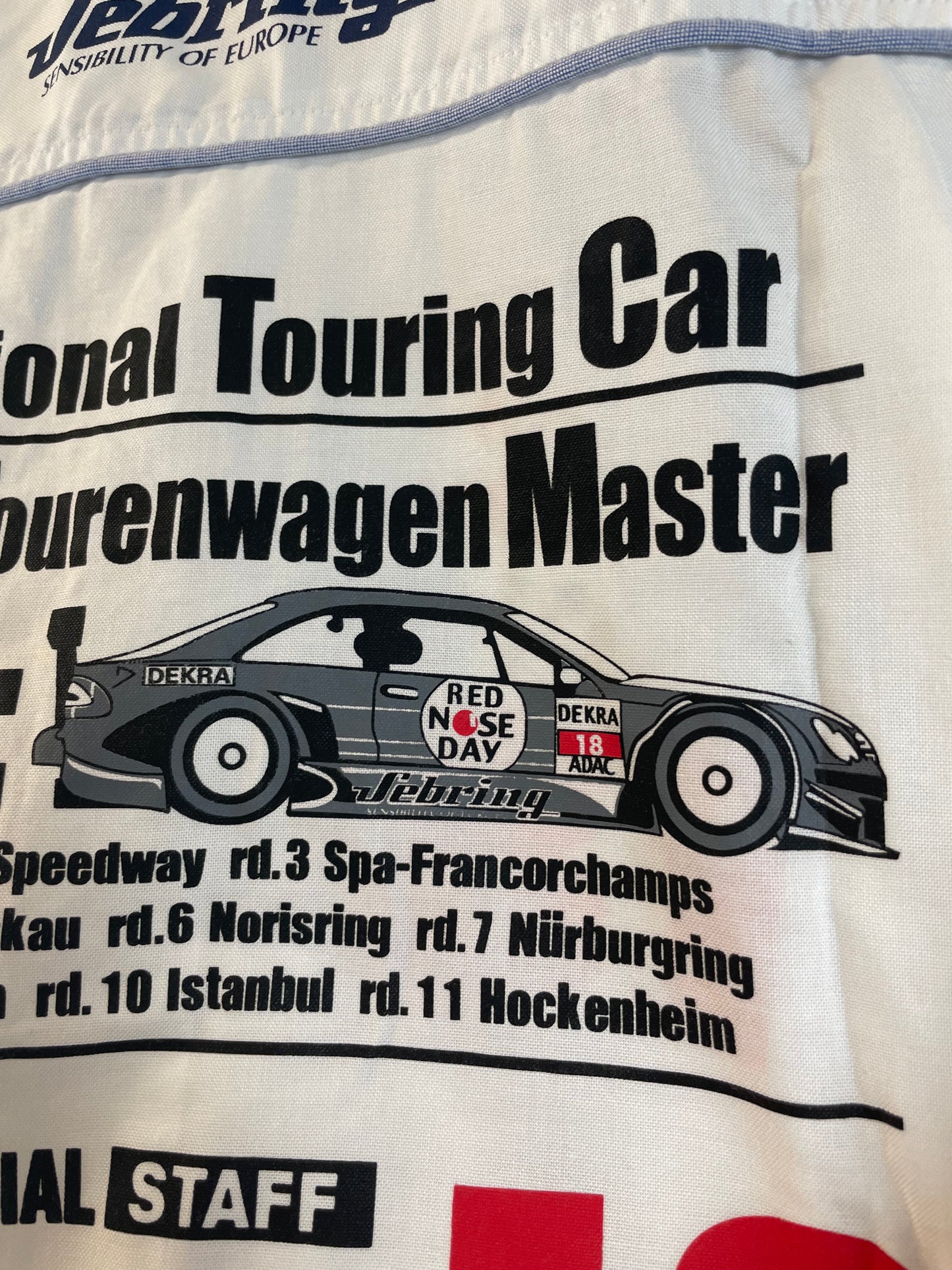RAYS WHEELS - Team Sebring Racing Team  Button down Short Sleeve Pit Shirt