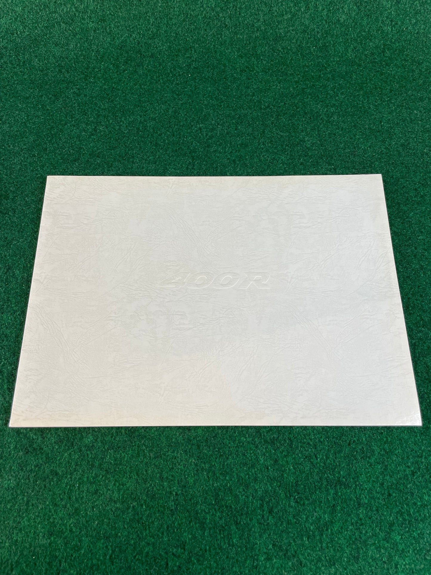 Nissan Skyline 400R R33 GT-R - Japanese Dealer New Car Press Release Folder Packet Brochure