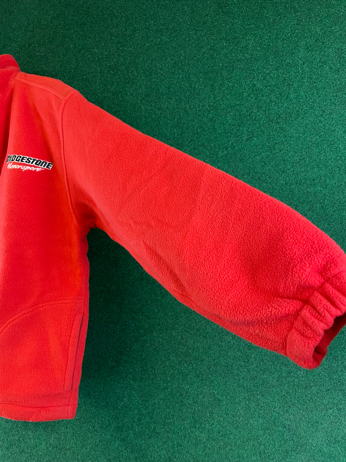 BRIDGESTONE Motorsport - Red Fleece Pullover Jacket