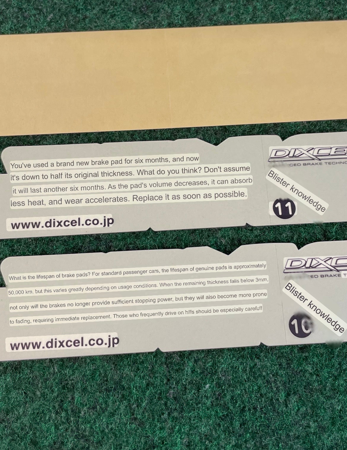 Dixcel Brakes Logo Sticker Set