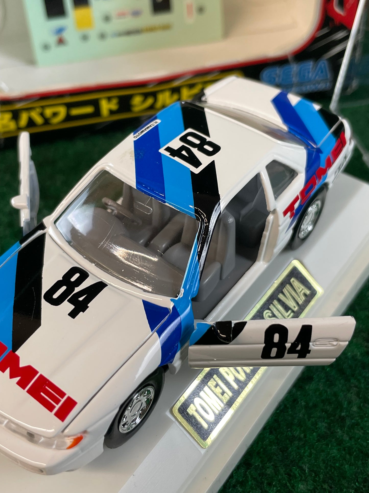 Diapet - SEGA Yonezawa TOMEI Powered Nissan Silvia S13 Coupe 1/40 Scale Diecast