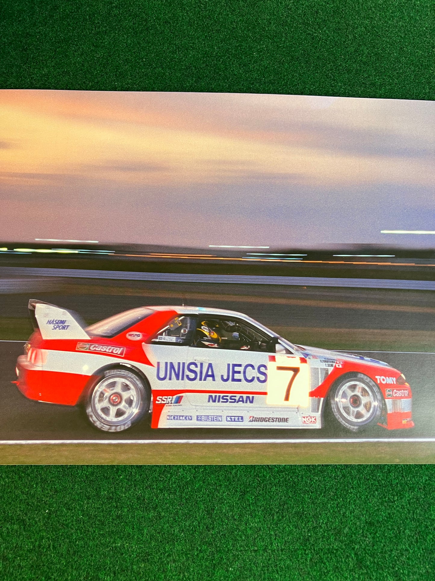 HASEMI x SSR Wheels - JGTC Nissan Skyline R32 GT-R Race Used Centerlock Wheel Set