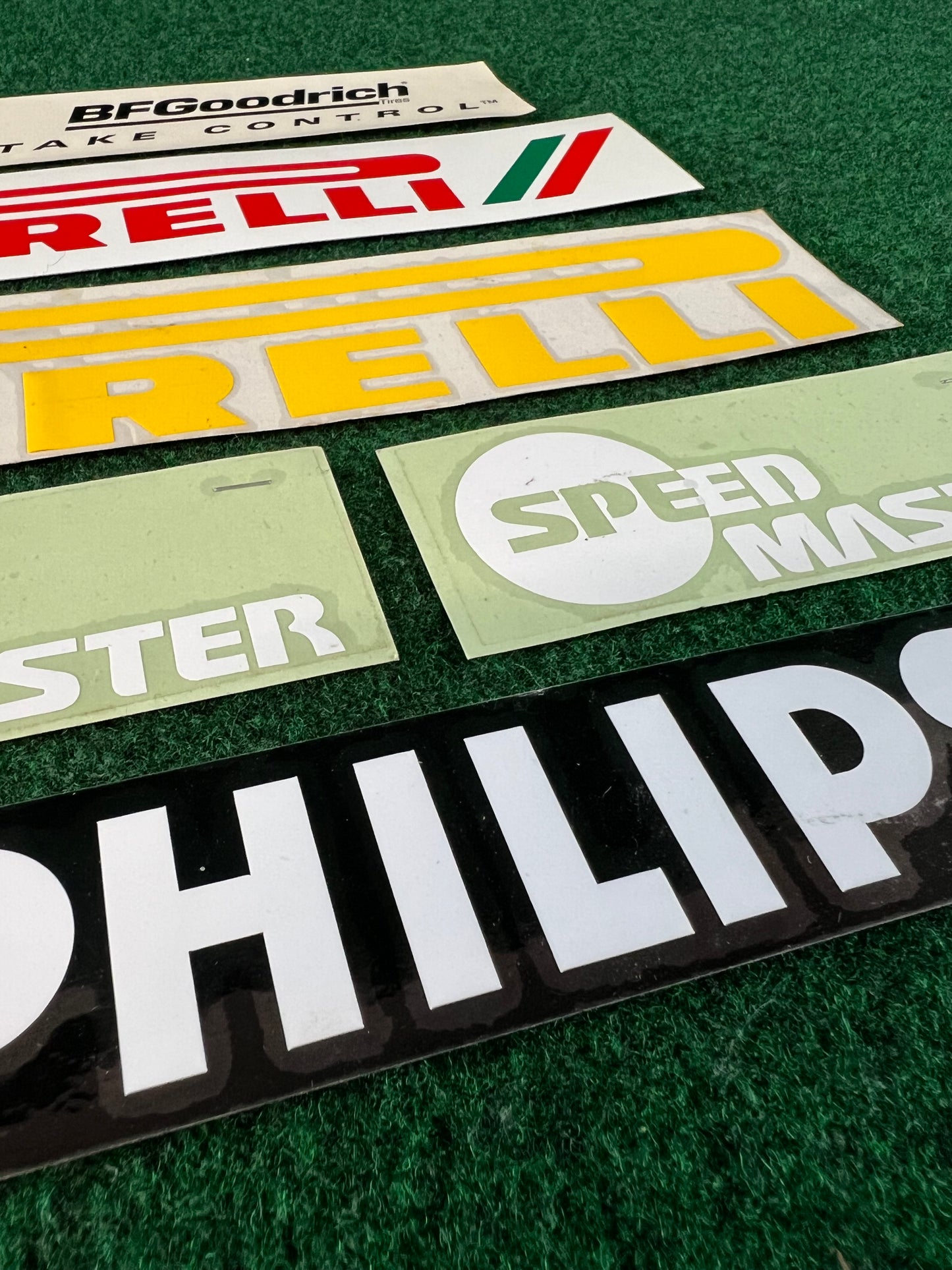 Pirelli, BFgoodrich, PHILIPS, Speed Master Sticker & Decal Set