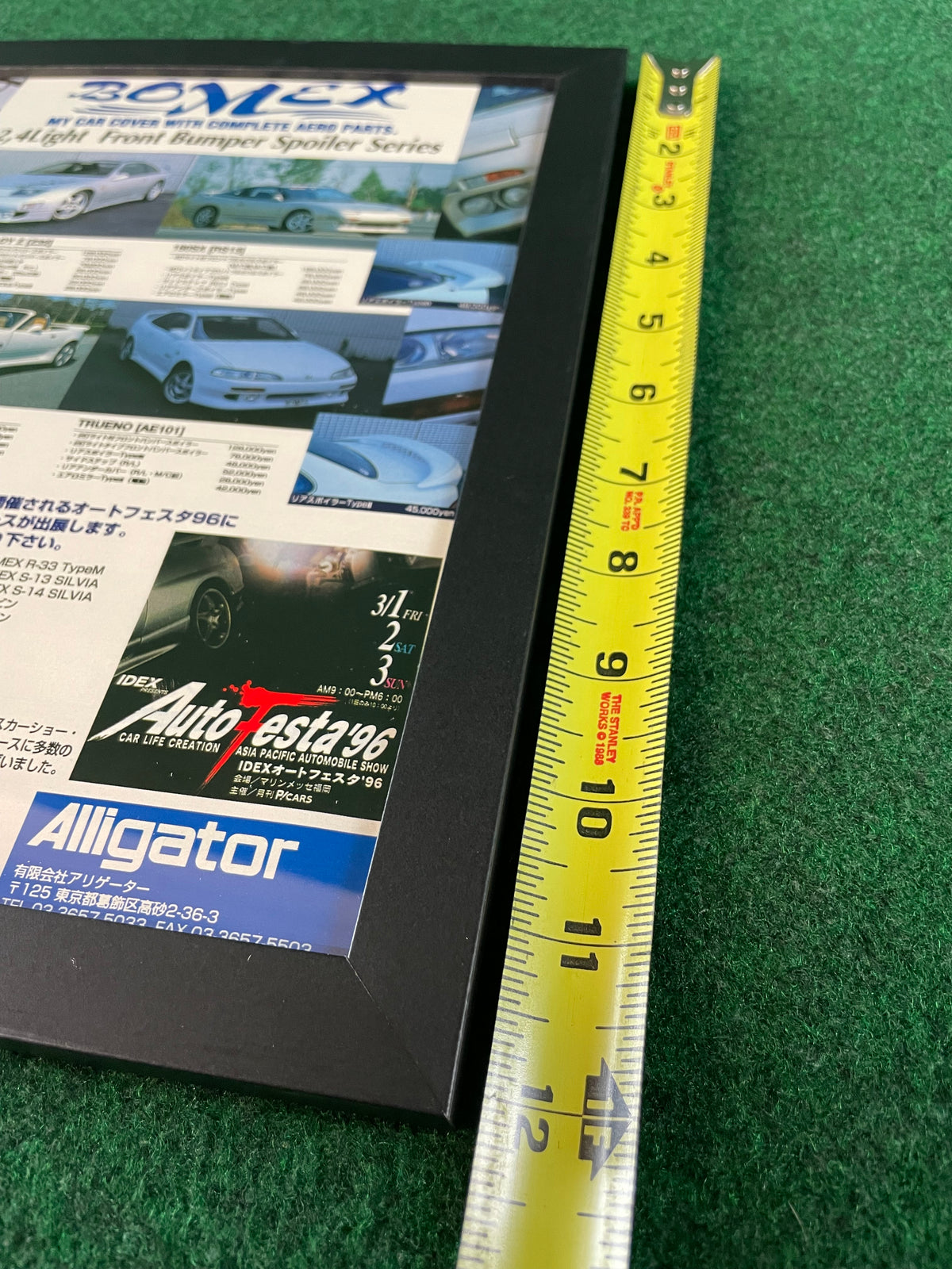 BOMEX Aero - 2,4 Light Front Bumper Spoiler Series Original Framed Ad