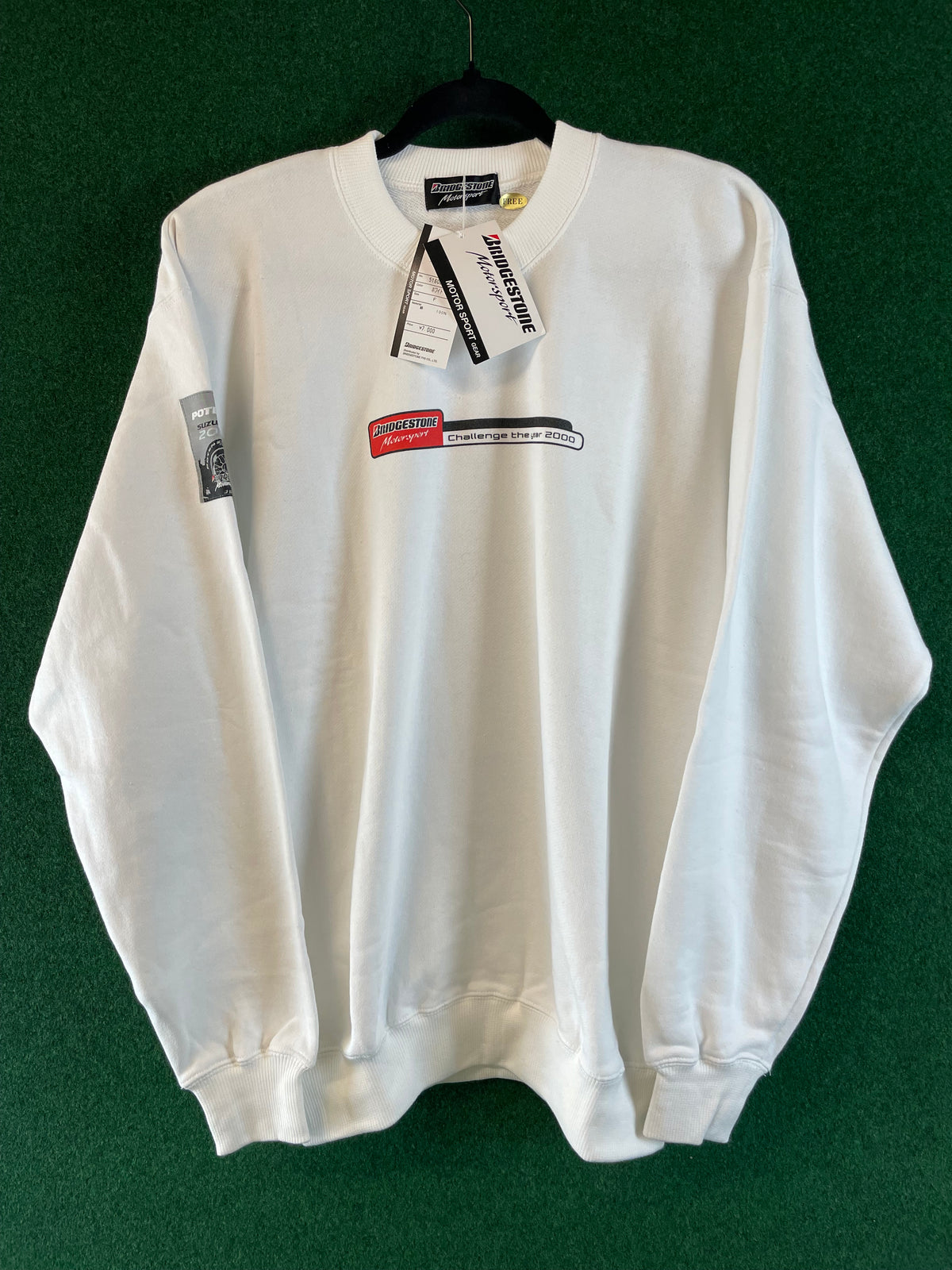 BRIDGESTONE Motorsport - 2000 Suzuka GP Vintage White Sweatshirt