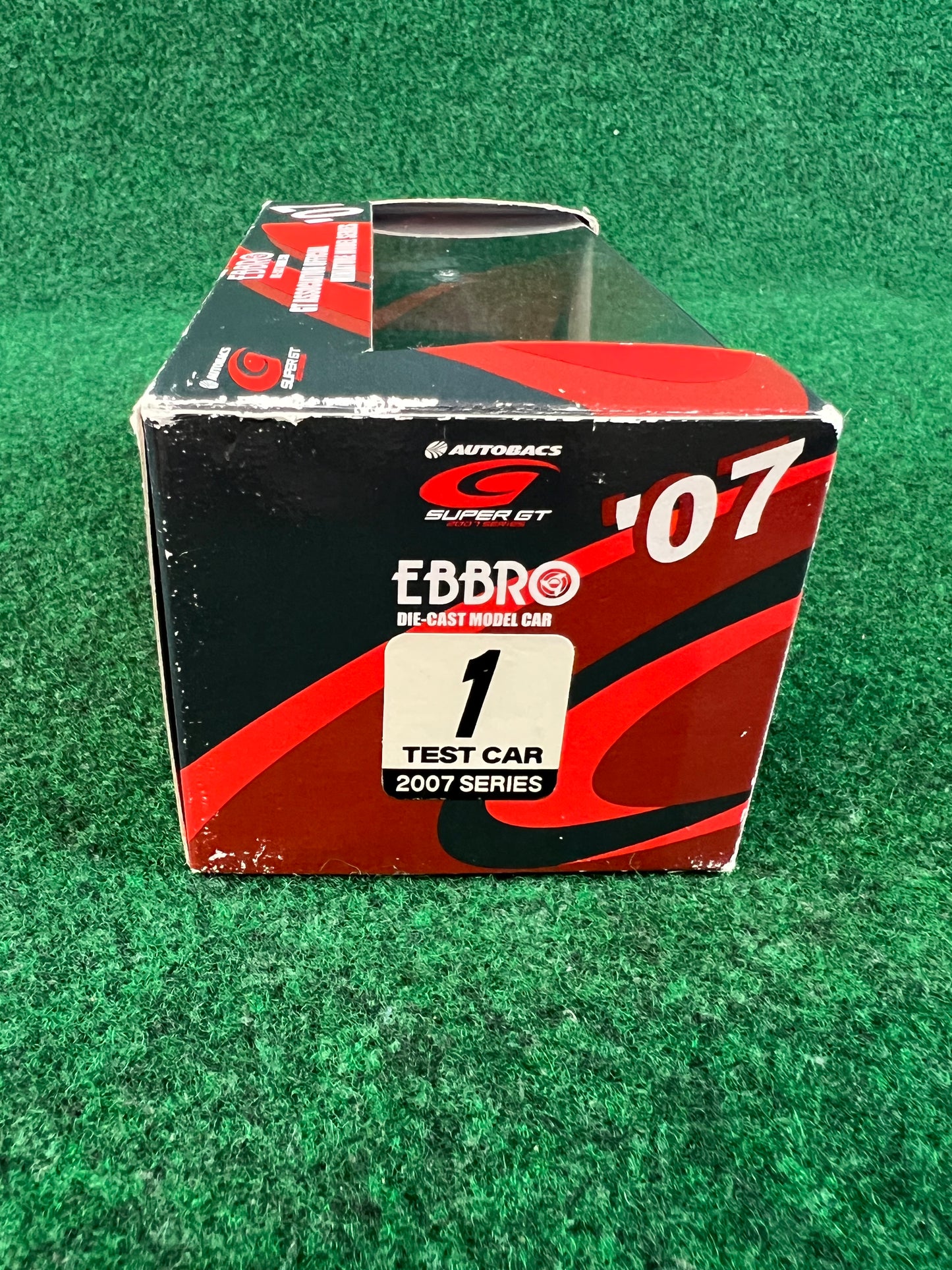 EBBRO - SuperGT 2007 Lexus SC SC430 Tom’s Test Car 1/43 Scale Diecast