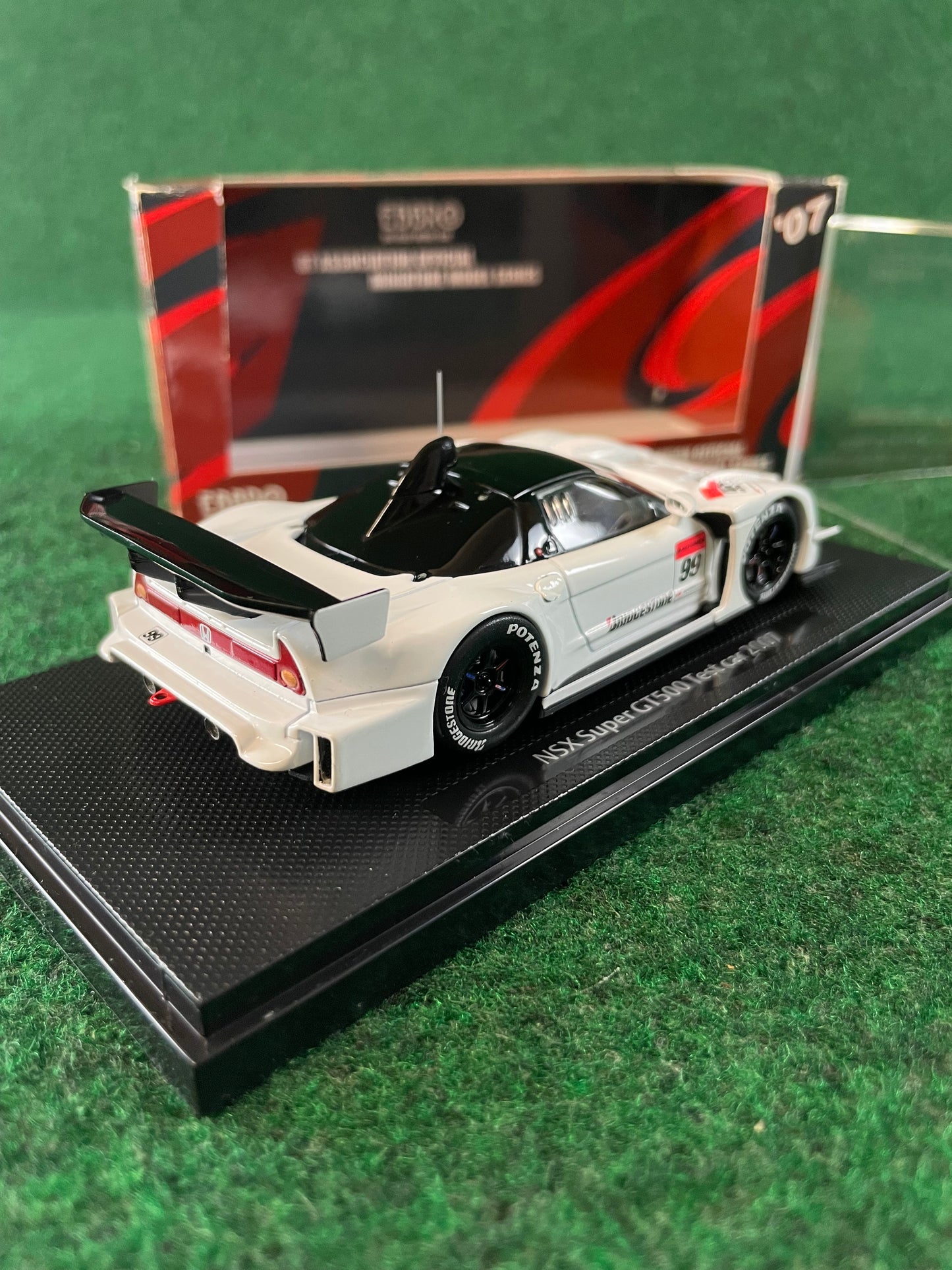 EBBRO - SuperGT 2007 Honda NSX TEST 1/43 Scale Diecast