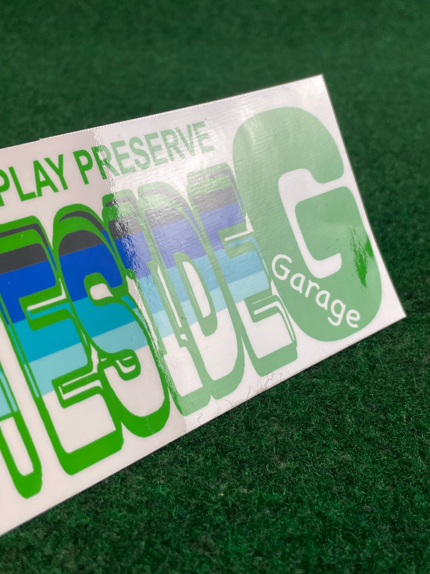 Stateside “G” Garage Gradient Sticker by Zoku-Speed