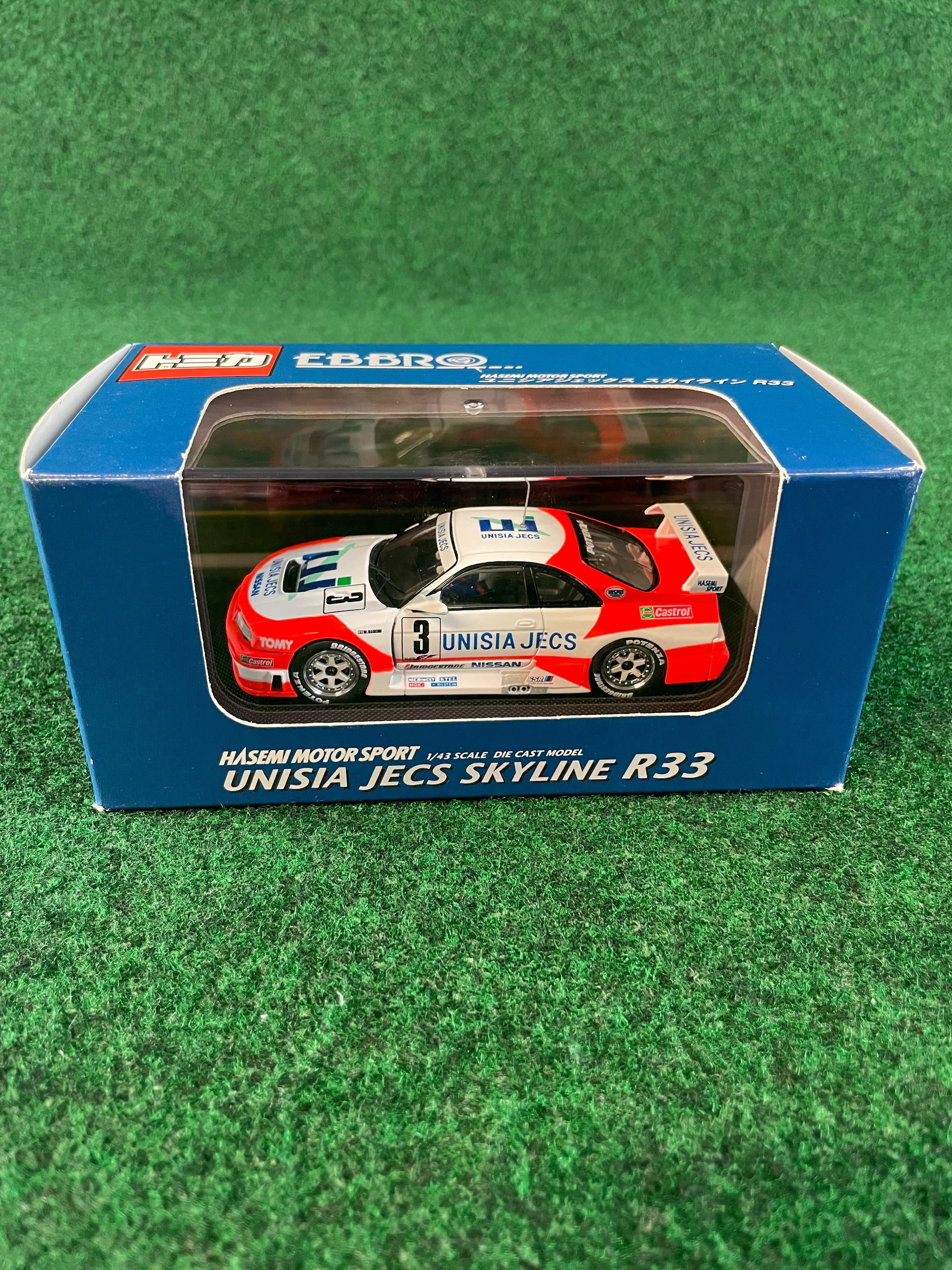 EBBRO TOMY - JGTC Hasemi Motorsport Nissan Skyline R33 GT-R 1/43