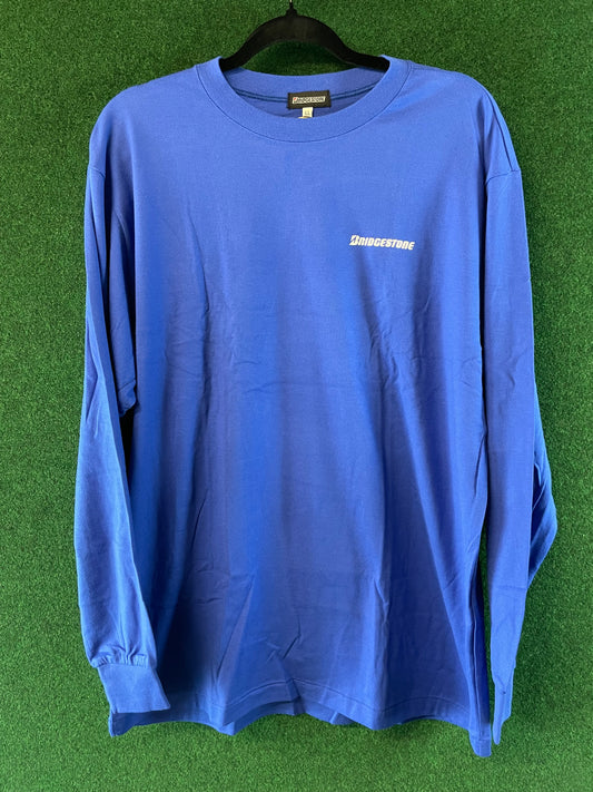 BRIDGESTONE - Long Sleeve T-Shirt type Blue Shirt
