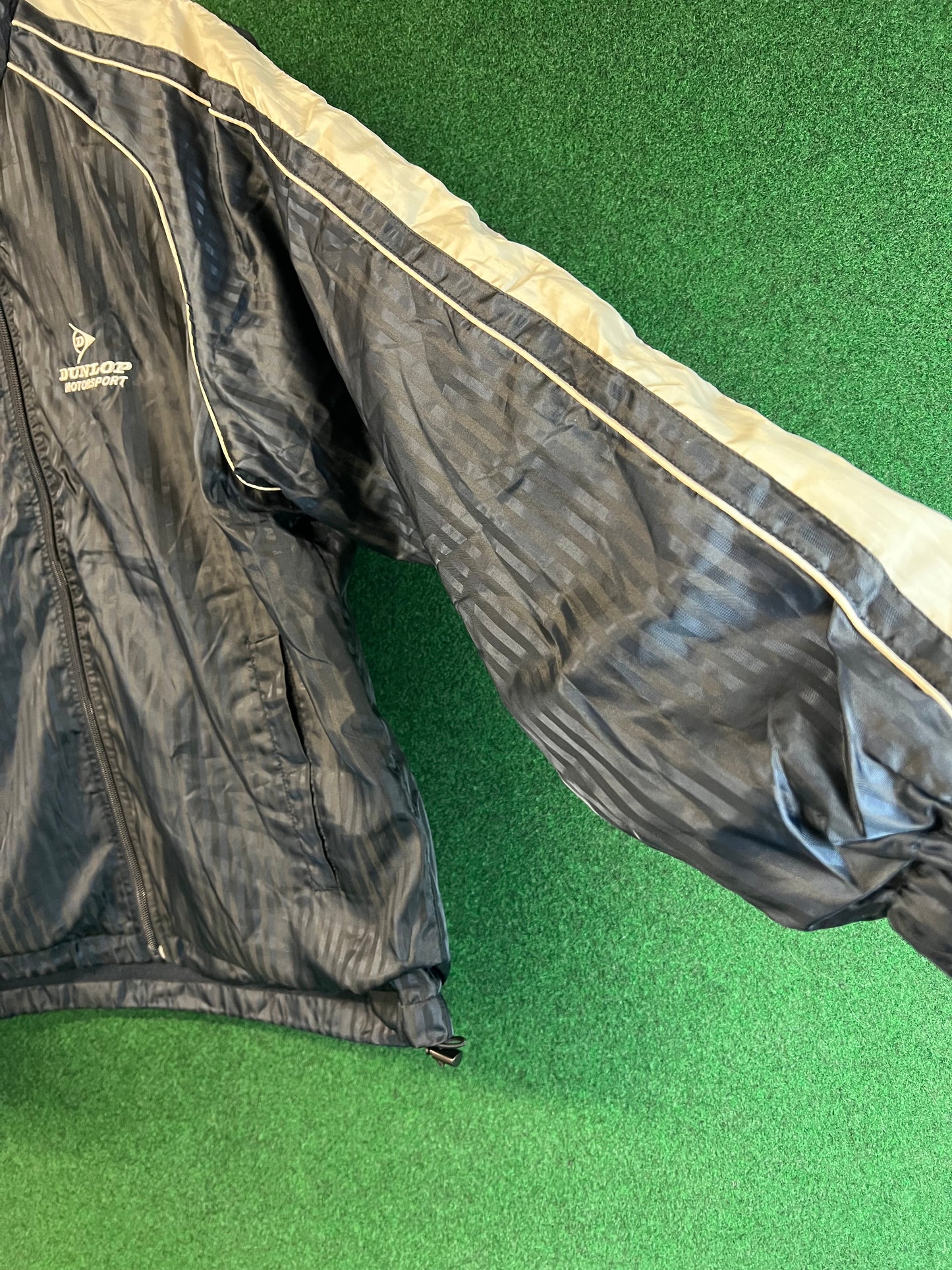 DUNLOP Motorsports - Zip Up Track Style Windbreaker Jacket