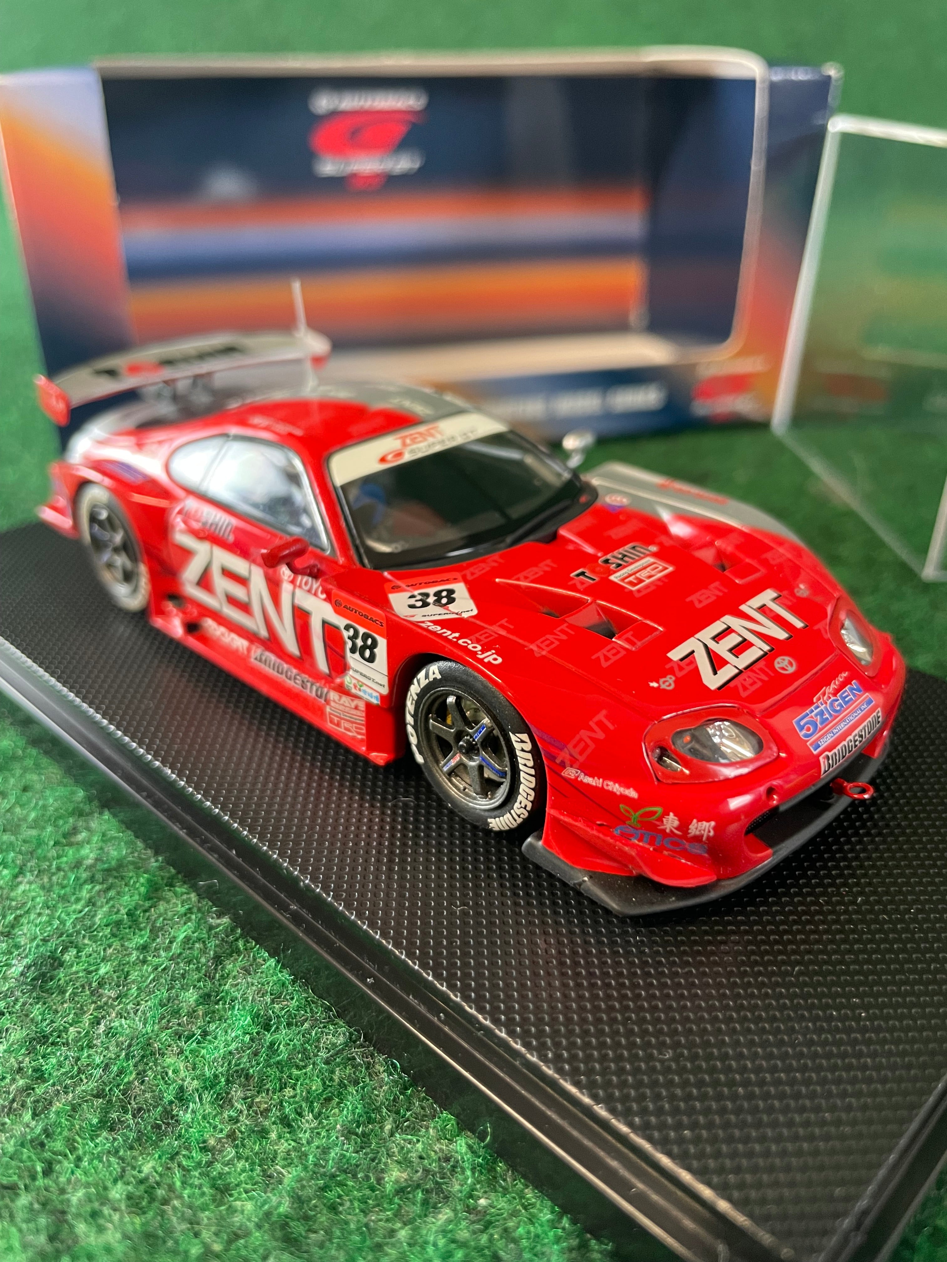 ZENT CERUMO SUPRA 3台 AUTOart EBBRO EBBRO - ZENT CERUMO 2005 Toyota Supra GT500 SuperGT No.38 1/43