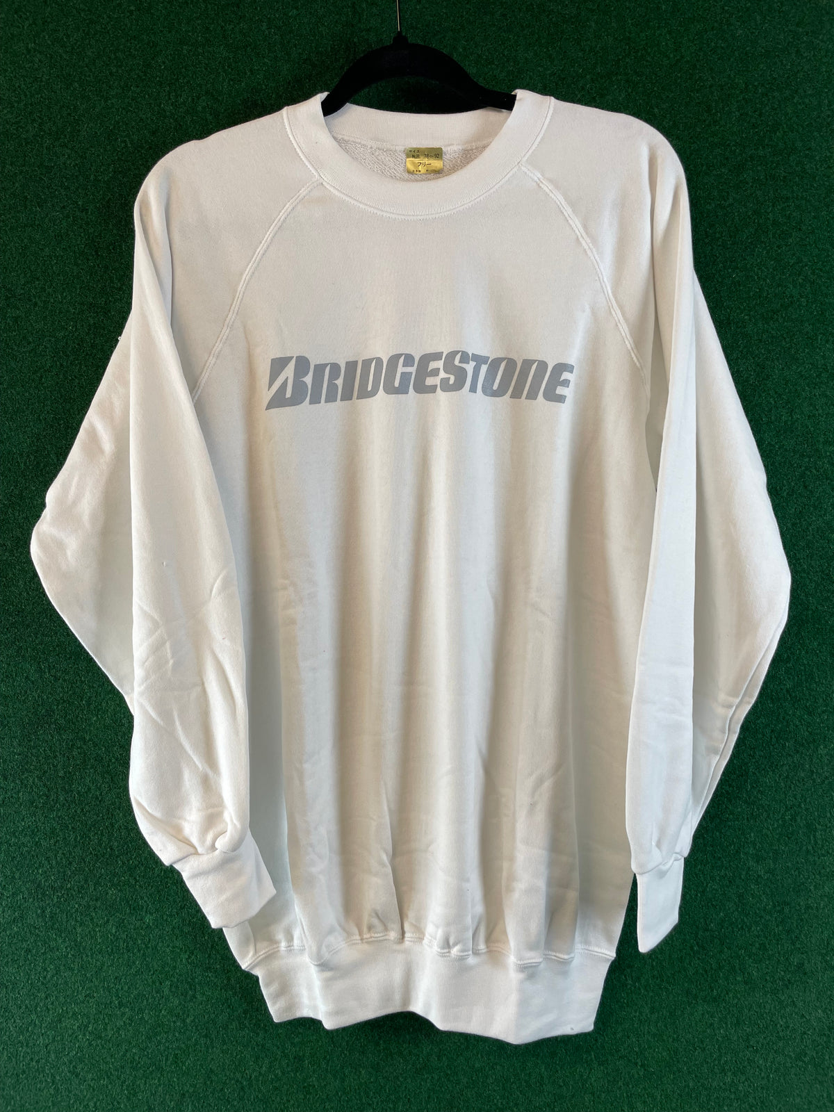 BRIDGESTONE - White Vintage Sweatshirt