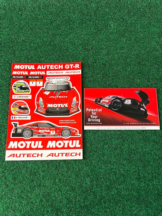 Super GT Nissan Motorsports Motul Autech Nismo R35 GTR Sticker Set
