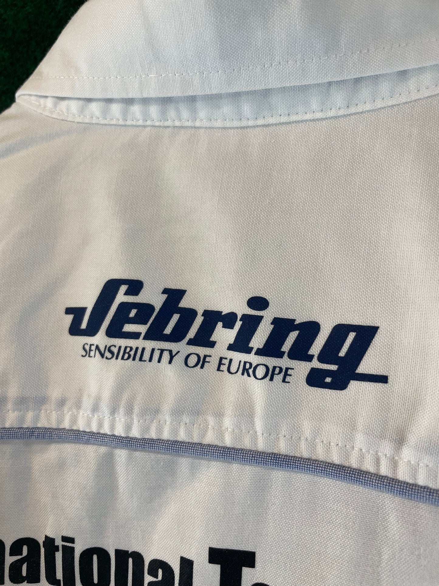 RAYS WHEELS - Team Sebring Racing Team  Button down Short Sleeve Pit Shirt