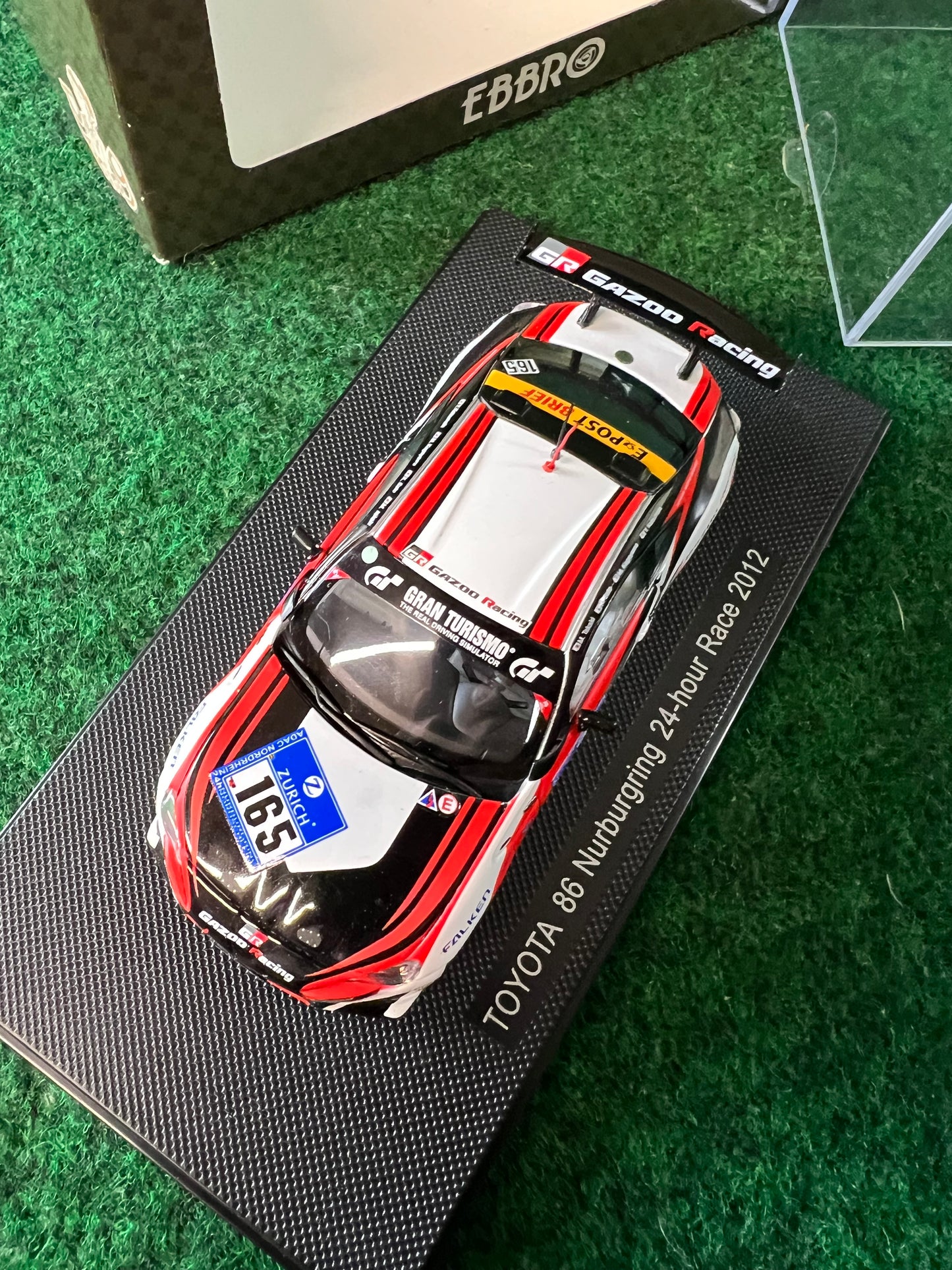 EBBRO TOYOTA 86 Nurburgring 24-hour Race 2012 No.165 1/43 Scale Diecast