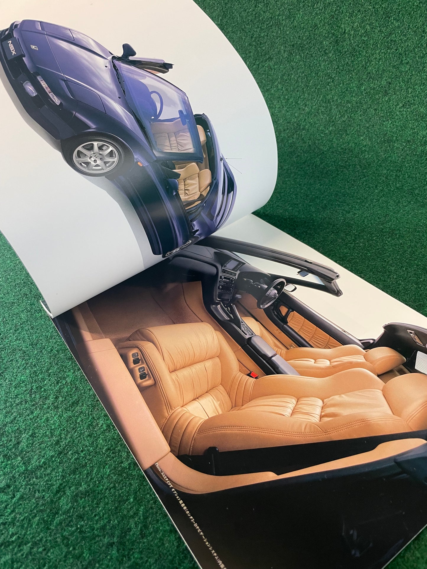 Honda NSX - Japanese Dealership New Vehicle Brochure (January 1999)