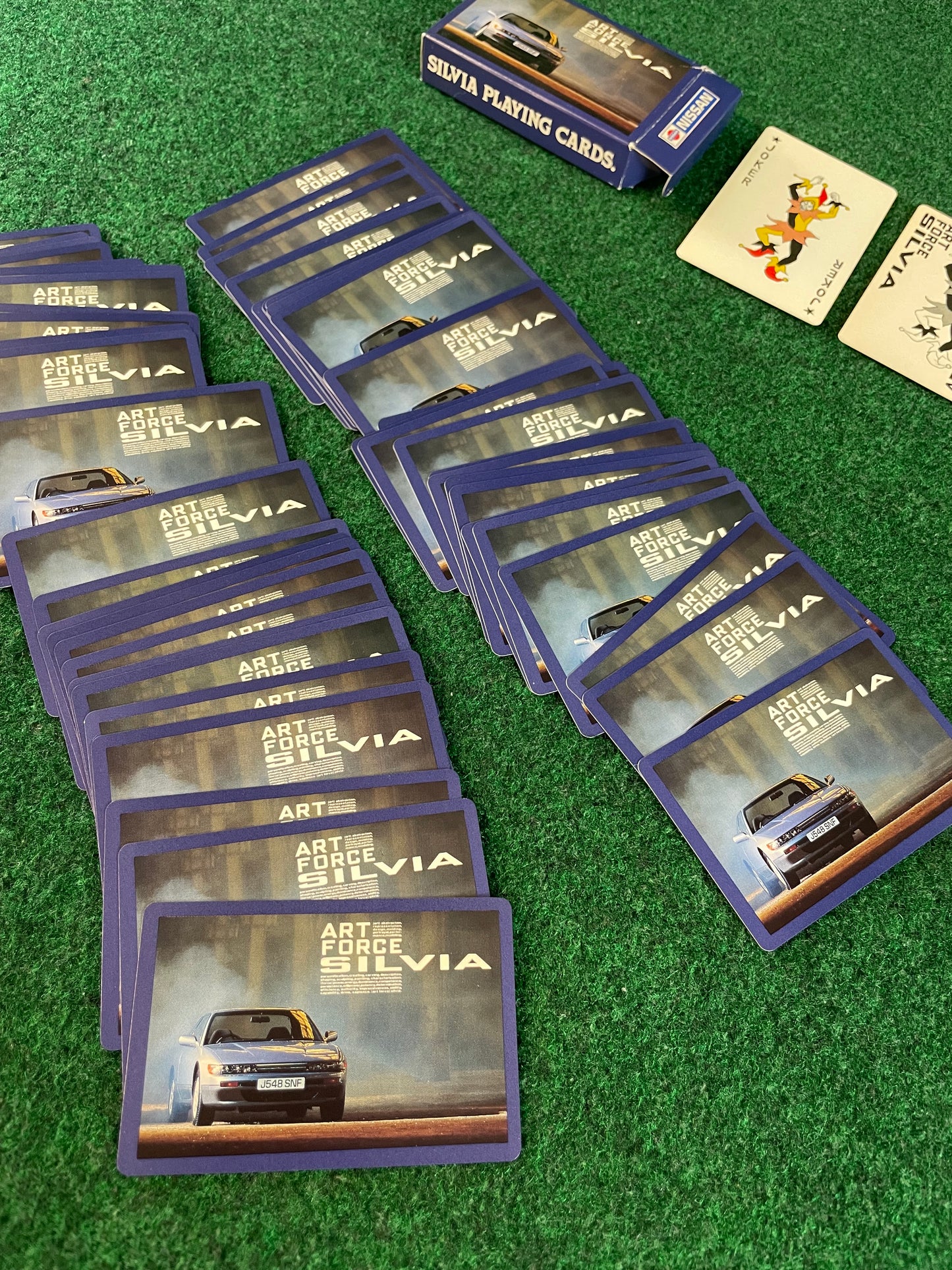 Nissan - ART FORCE SILVIA Playing Cards (2)