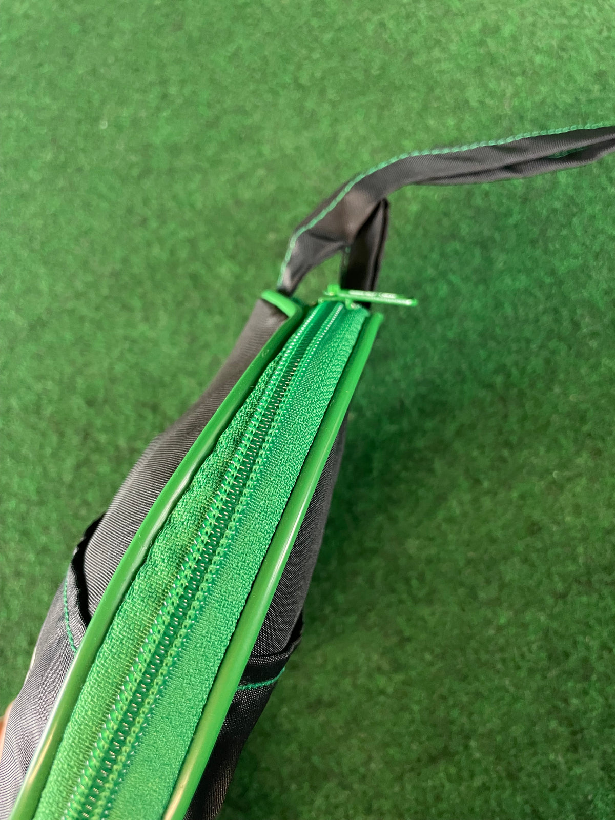 BRIDGESTONE - Black & Green Mini Collapsible Duffle Bag