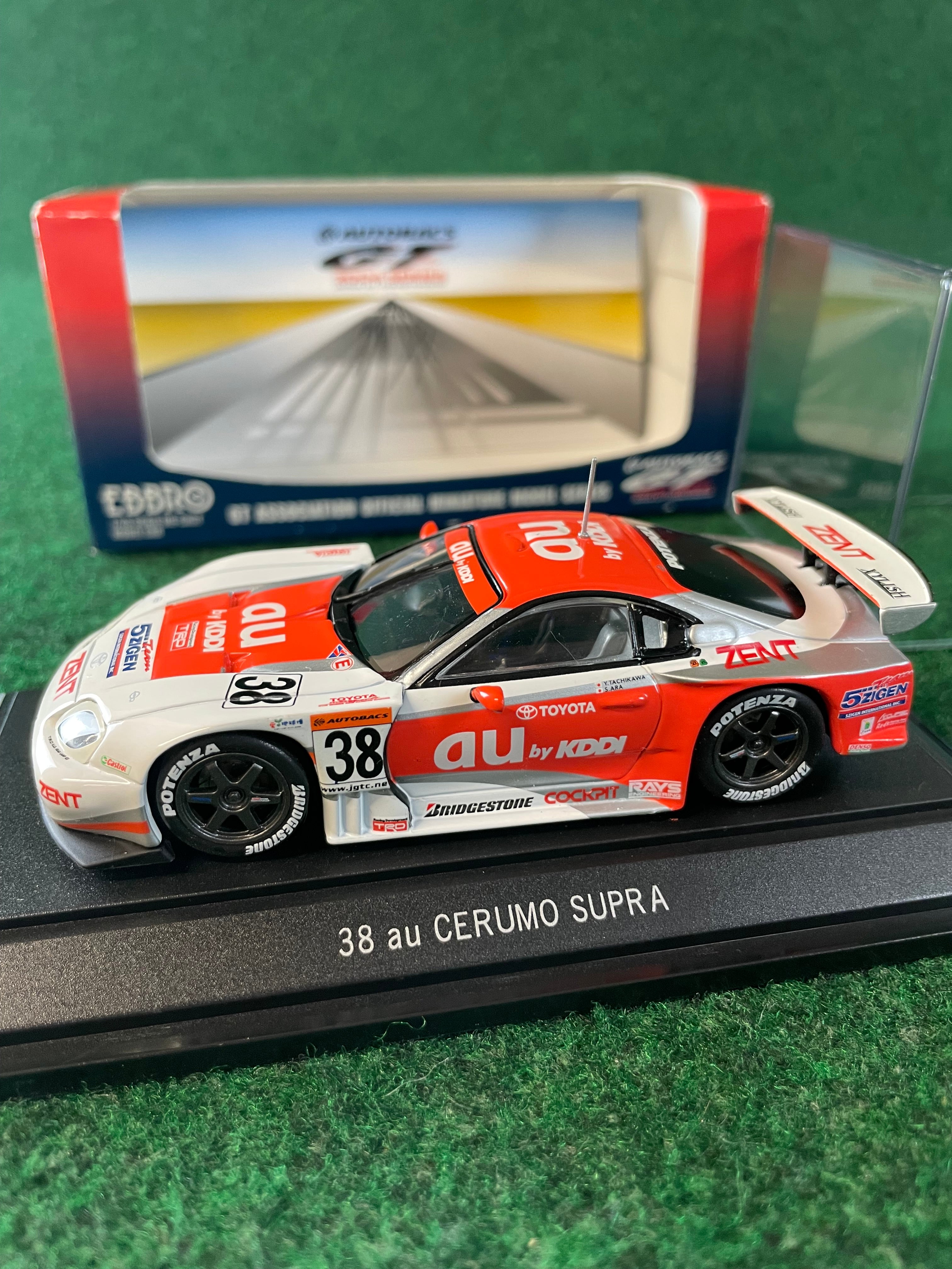 EBBRO - 2004 JGTC au Cerumo Toyota Supra 1/43 Scale Diecast