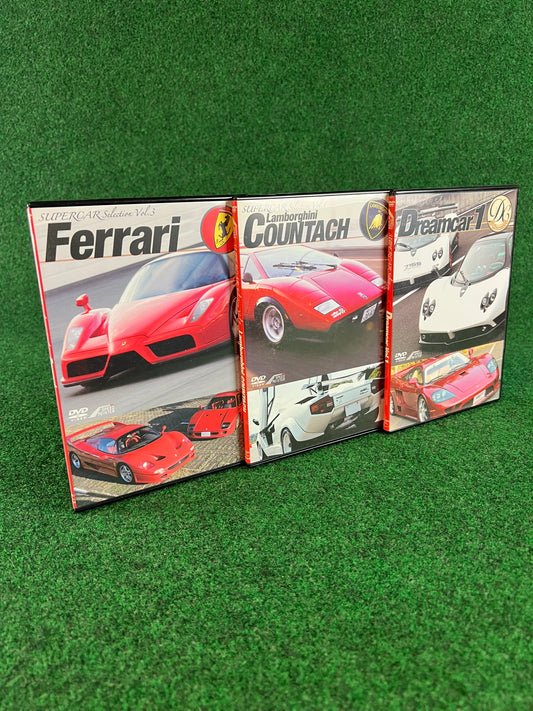 Misc. DVD - Supercar Dreamcar Selection Vol. 1, 1 & 3 DVD Set