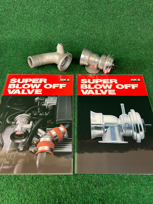 HKS - Super Blow Off Valve, Pipe & Matching Flyers Set