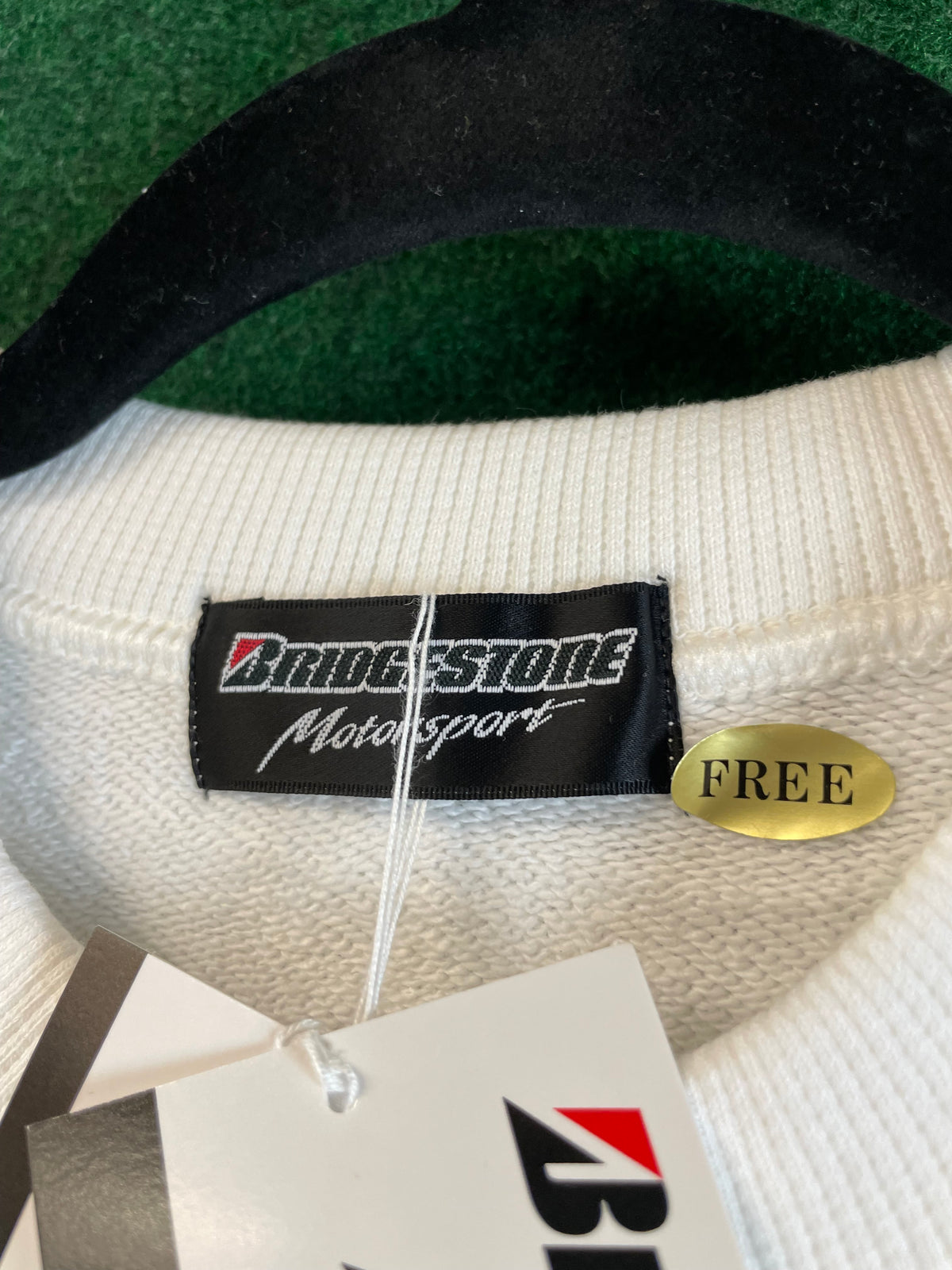 BRIDGESTONE Motorsport - 2000 Suzuka GP Vintage White Sweatshirt
