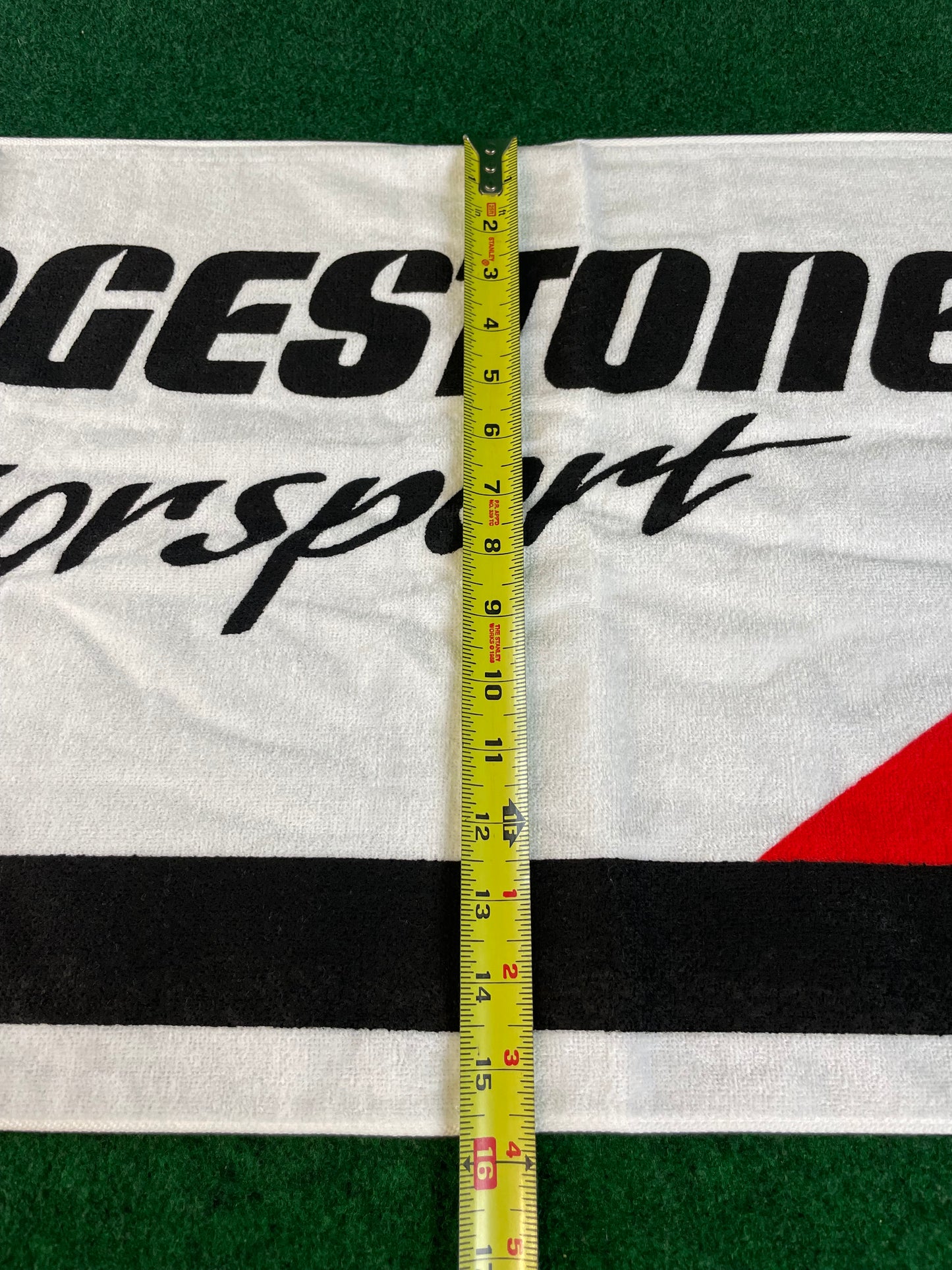 BRIDGESTONE Motorsport - Vintage Large White Towel
