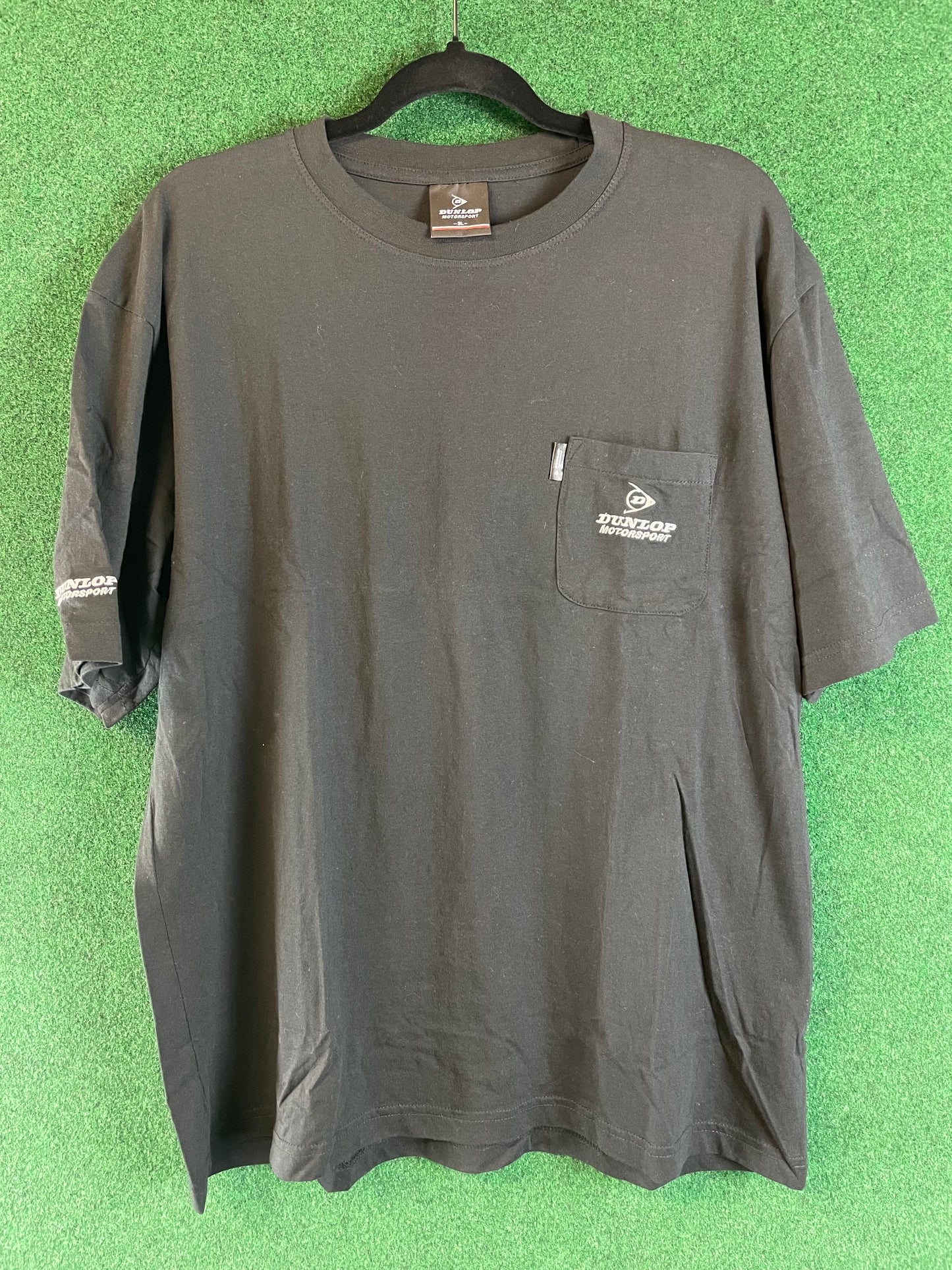 DUNLOP Motorsport - Black Pocket T-Shirt