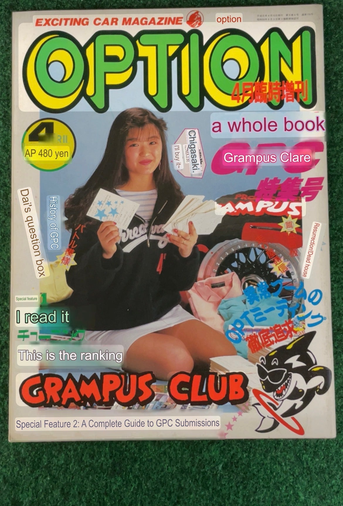 Option Magazine Special Issue - April 1989 Grampus Club Special