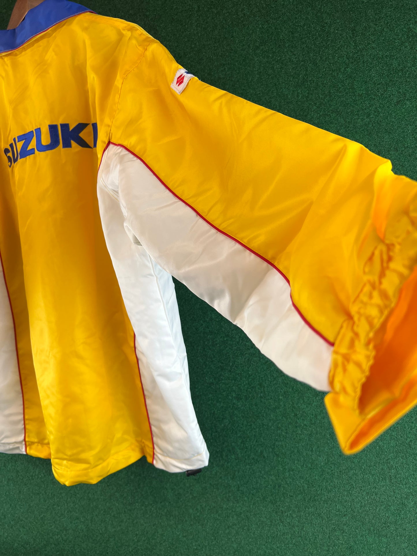 Suzuki Motorsports Racing Yellow Jacket