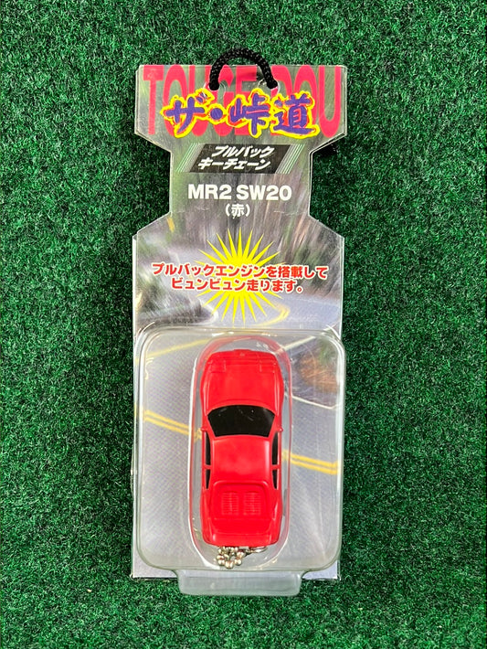 The Touge Road - Toyota MR2 SW20 Pullback Car Keychain