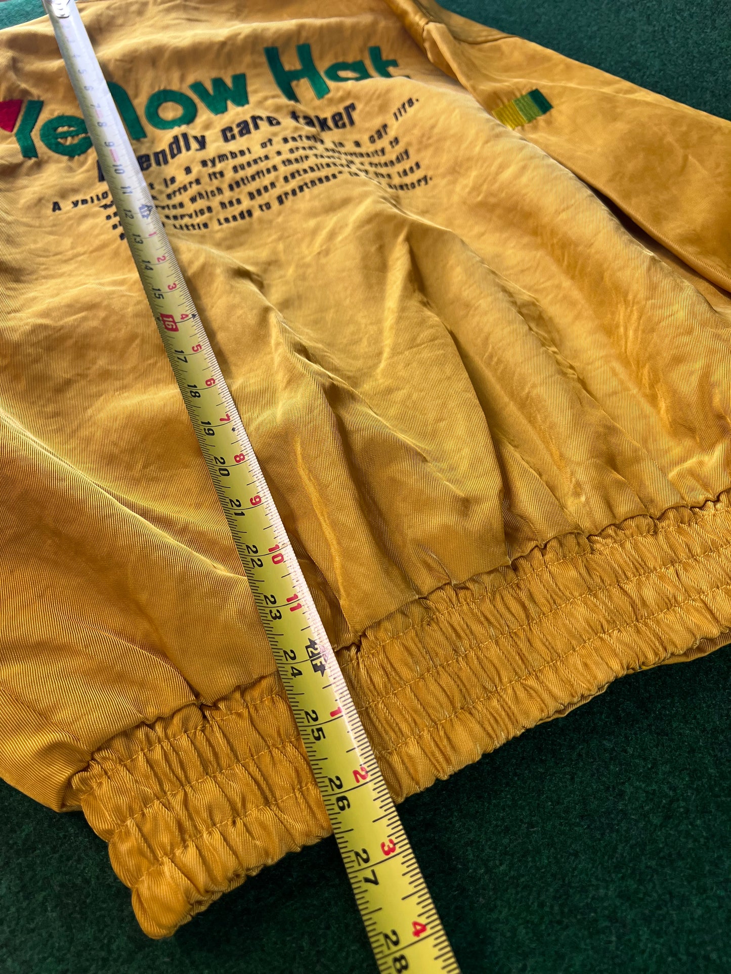 Yellow Hat Service Center Vintage Workwear Jacket