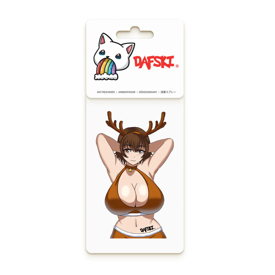 DAFSKI -  Reindeer Girl Hanging Air Freshener