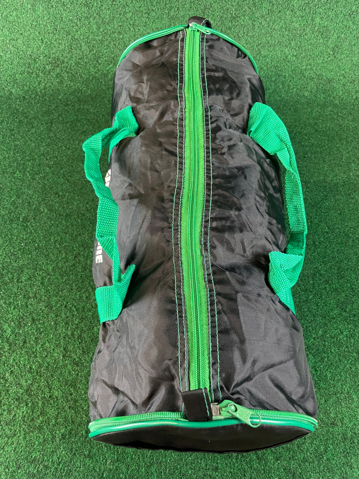 BRIDGESTONE - Black & Green Mini Collapsible Duffle Bag