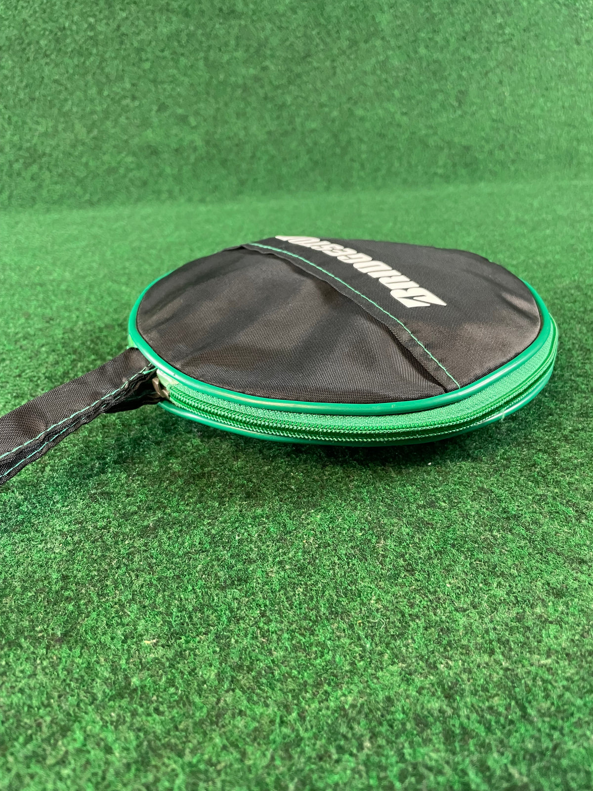 BRIDGESTONE - Black & Green Mini Collapsible Duffle Bag