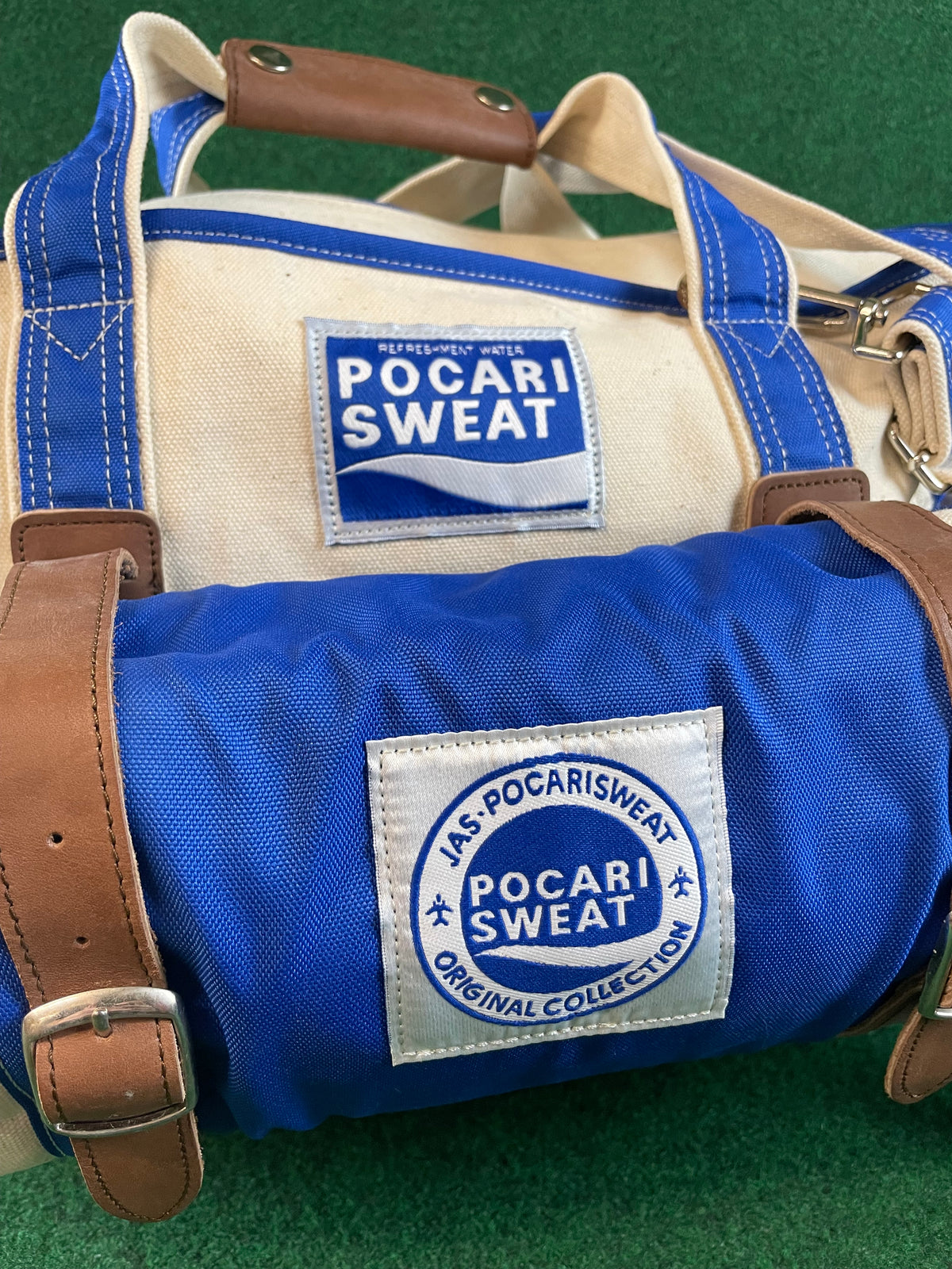 Pocari Sweat Large Canvas Bag & Blanket Set