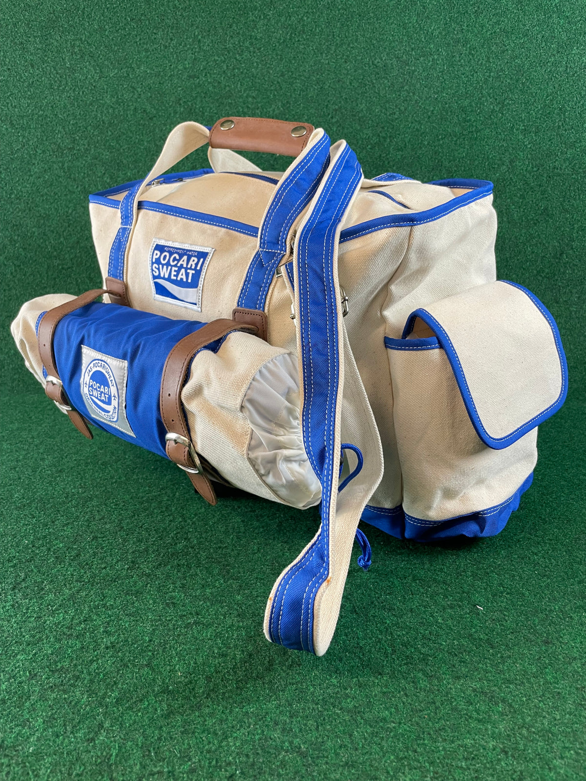 Pocari Sweat Large Canvas Bag & Blanket Set